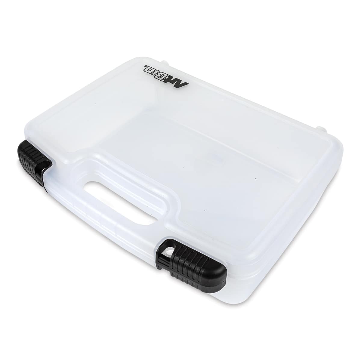 ArtBin Carrying Case - 12" x 9 7/8" x 3 1/4", Translucent White laid on side