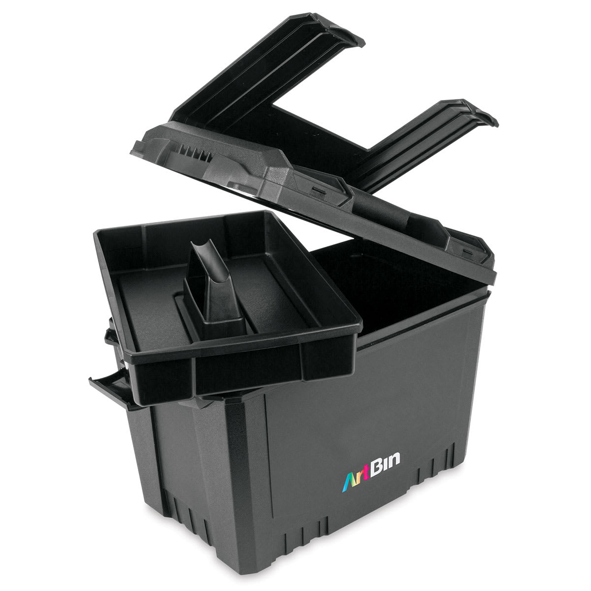 ArtBin Sidekick XL Storage Bin (shown open with tray partially removed) ArtBin Sidekick XL Storage Bin (shown open with tray partially removed)