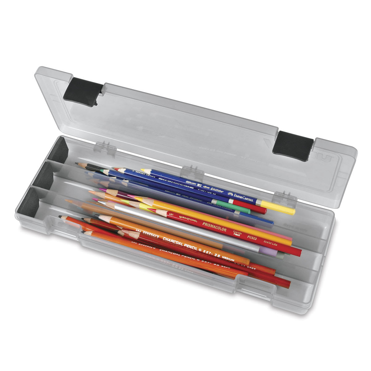 ArtBin Pencil Box - Showing box open, (pencils not included) ArtBin Pencil Box - Showing box open, (pencils not included)