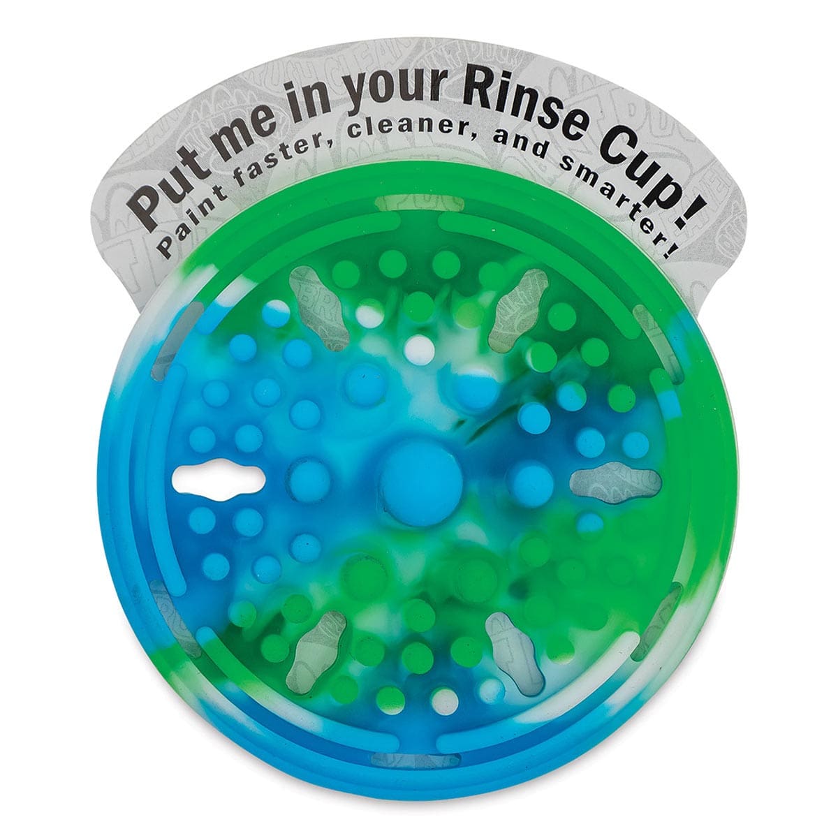 Paint Puck Brush Cleaner - Earth top view