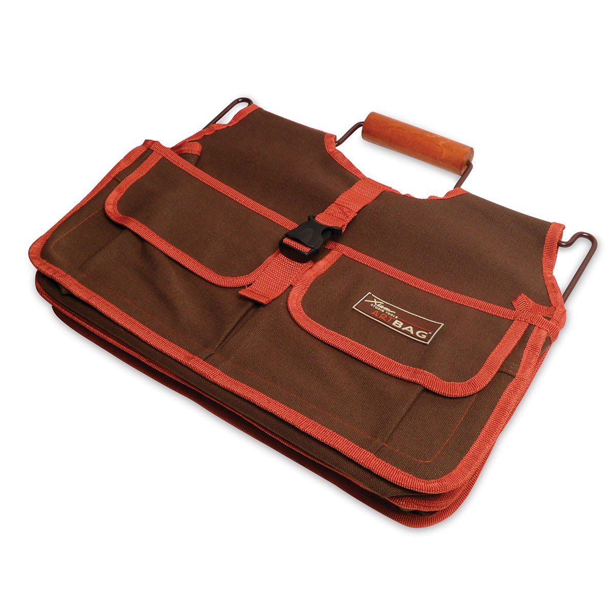 Xiem Studio Art Bag - Top view of bag folded flat Xiem Studio Art Bag - Top view of bag folded flat