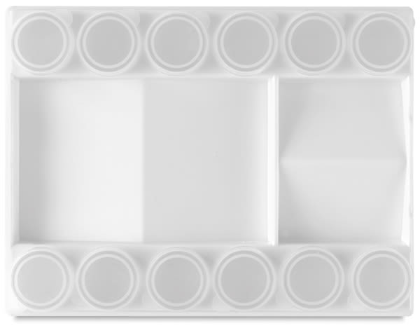 Richeson 12-Well Plastic Palette with Cups
