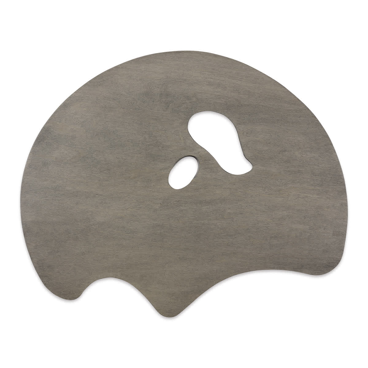 New Wave Wood Palette - Top view of Left Hand, Grey, Grand View Confidant style New Wave Wood Palette - Top view of Left Hand, Grey, Grand View Confidant style