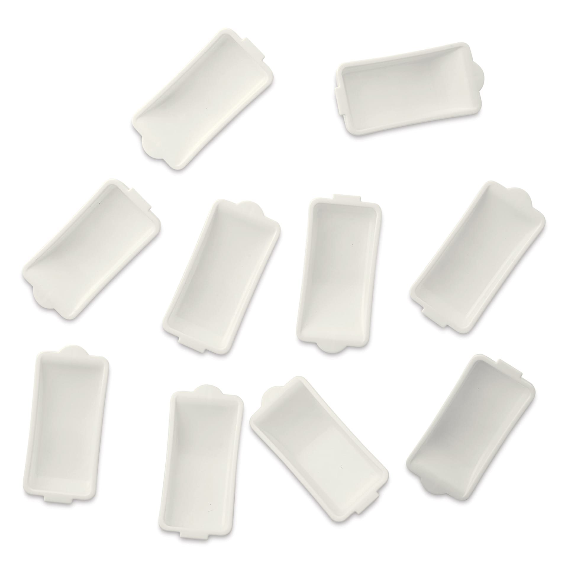 Holbein Watercolor Palette Removable Pans - Pkg of 10, Small Pans front