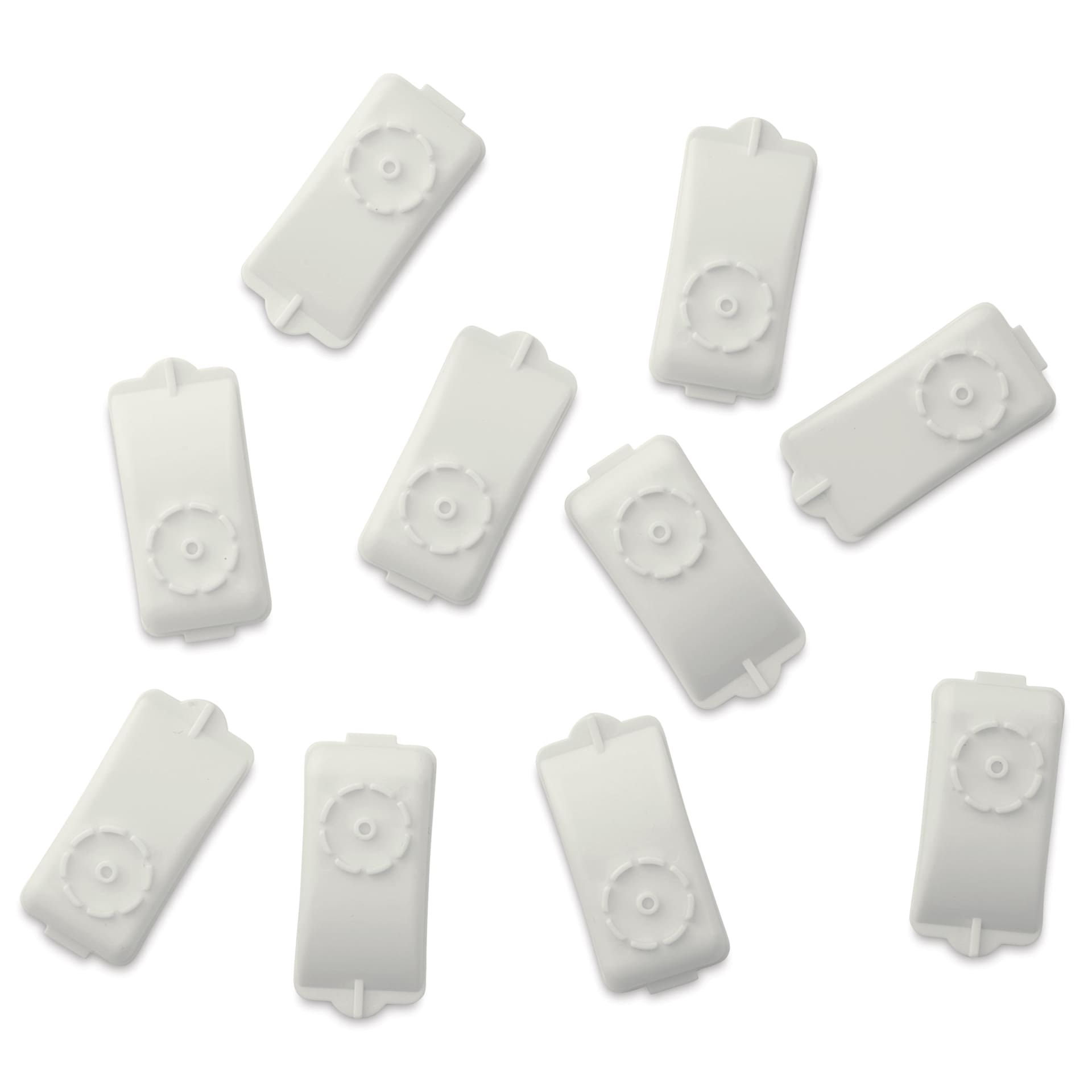 Holbein Watercolor Palette Removable Pans - Pkg of 10, Small Pans back