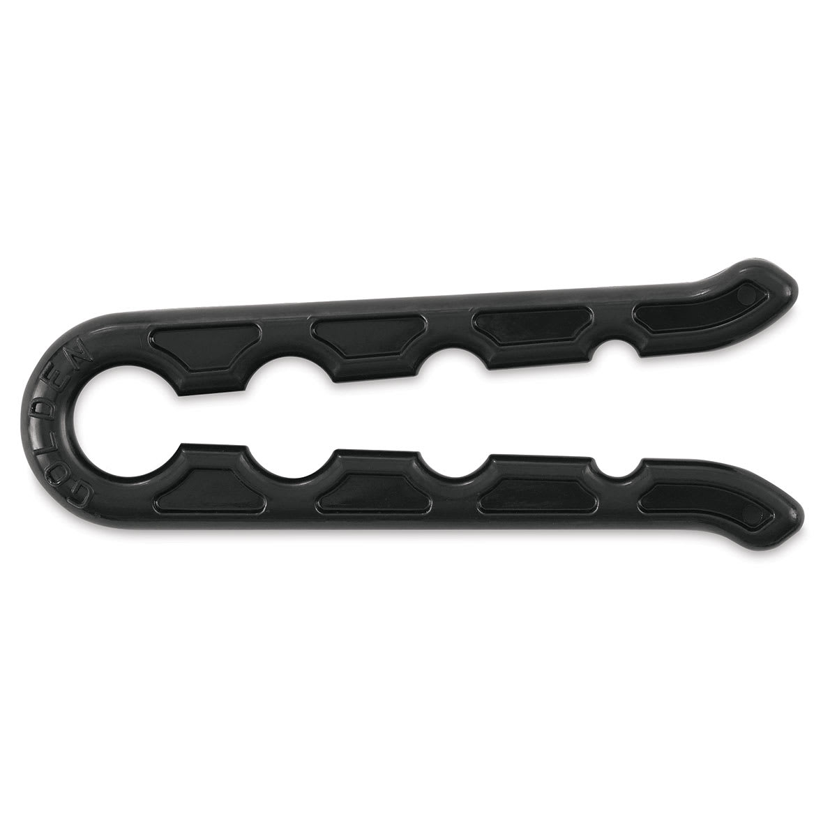 Golden Gripper Tube Opener - Side view of Opener
