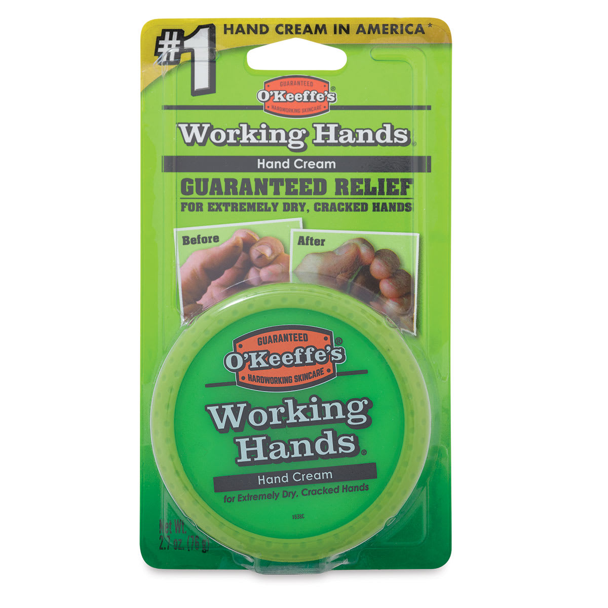 O'Keeffe's Working Hands Hand Cream - Front view of Blister package

