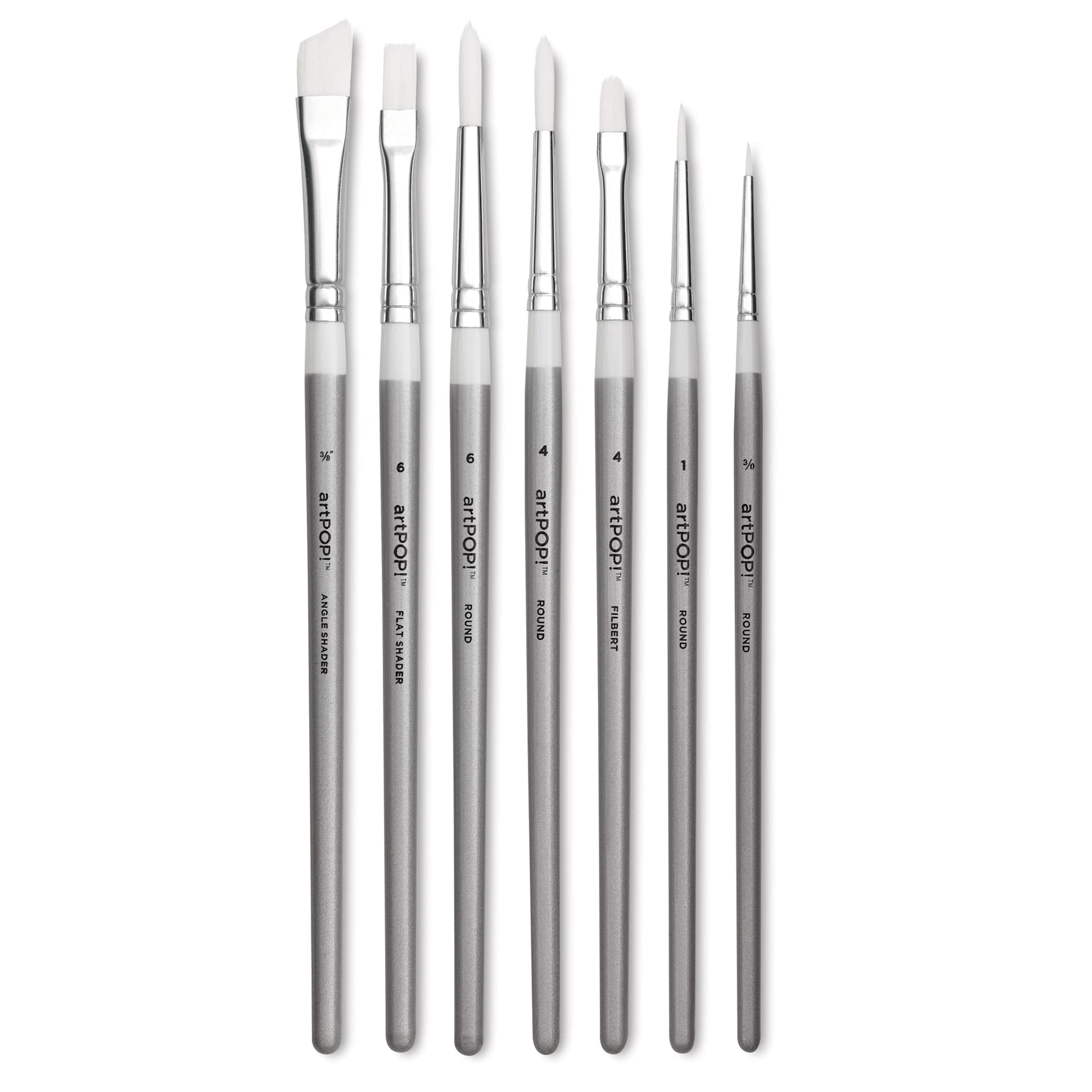 artPOP! Premium Plus Synthetic Mixed Media Brush Set (Out of package)