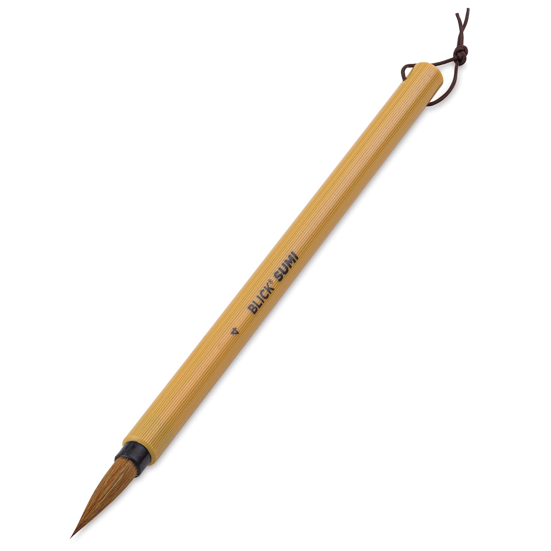 Blick Sumi Brush - Size 4, full brush inclined Blick Sumi Brush - Size 4, full brush inclined