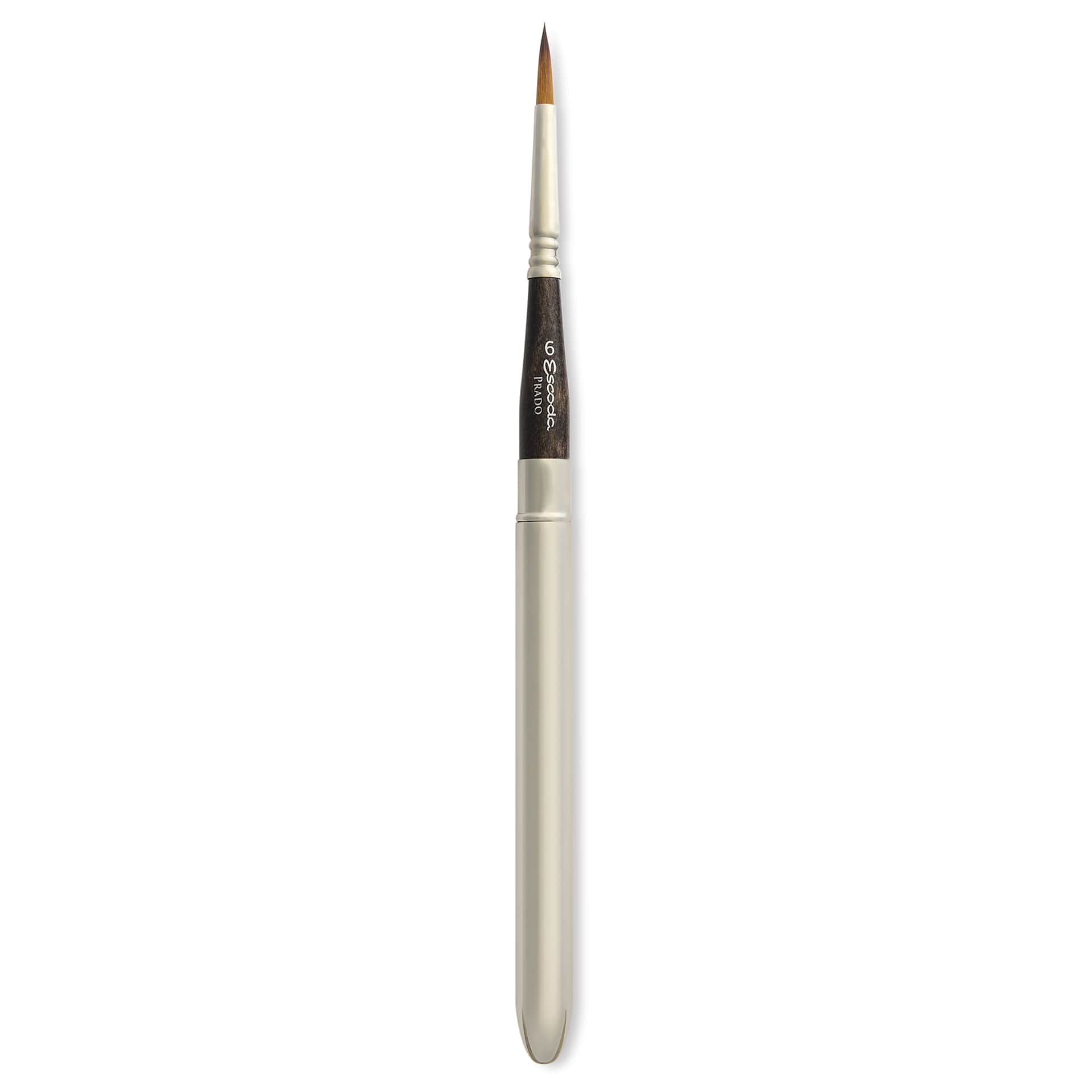 Escoda Prado Tame Synthetic Travel Brush - Round, Size 6