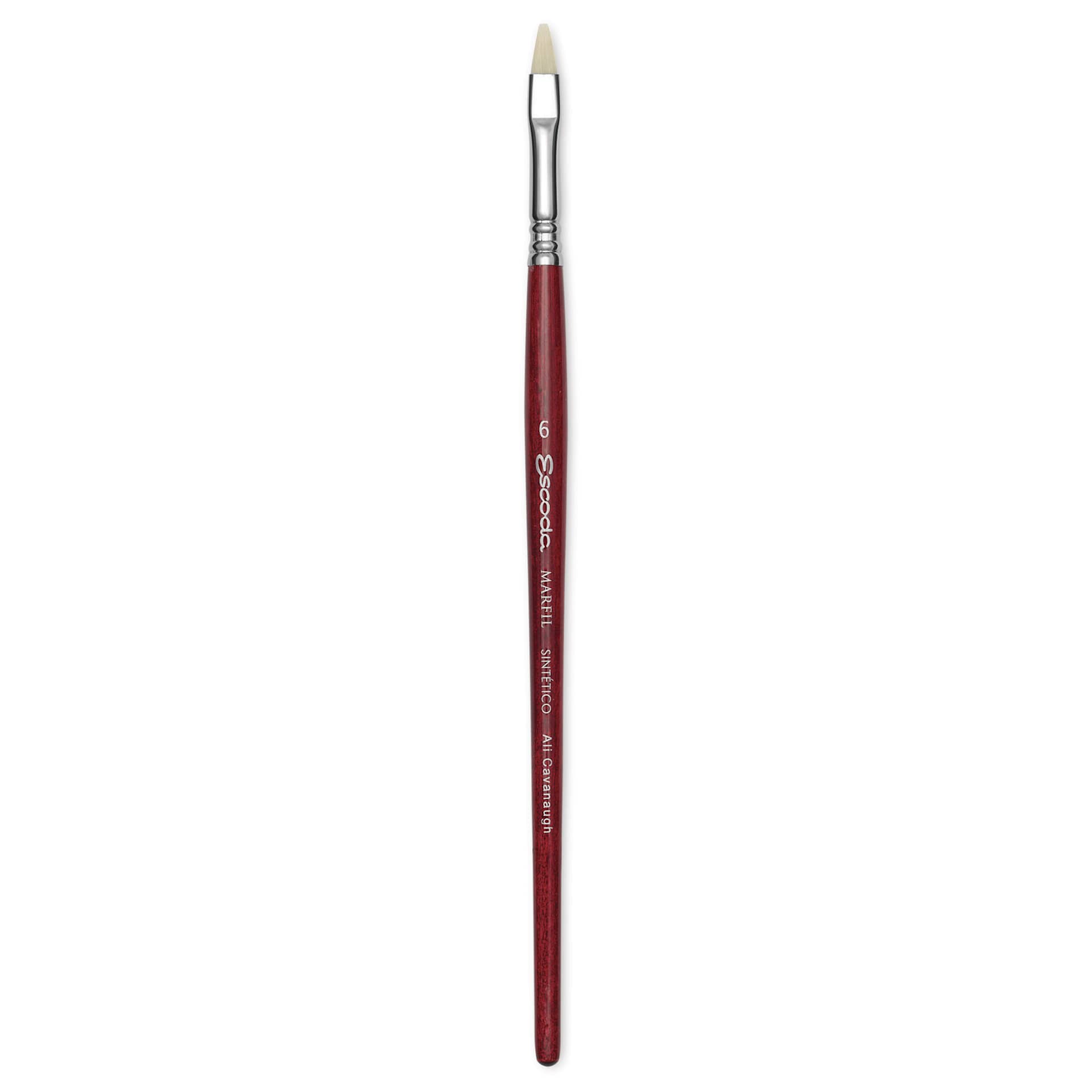 Escoda Signature Ali Cavanaugh Marfil Synthetic Brush - Bright, Size 6