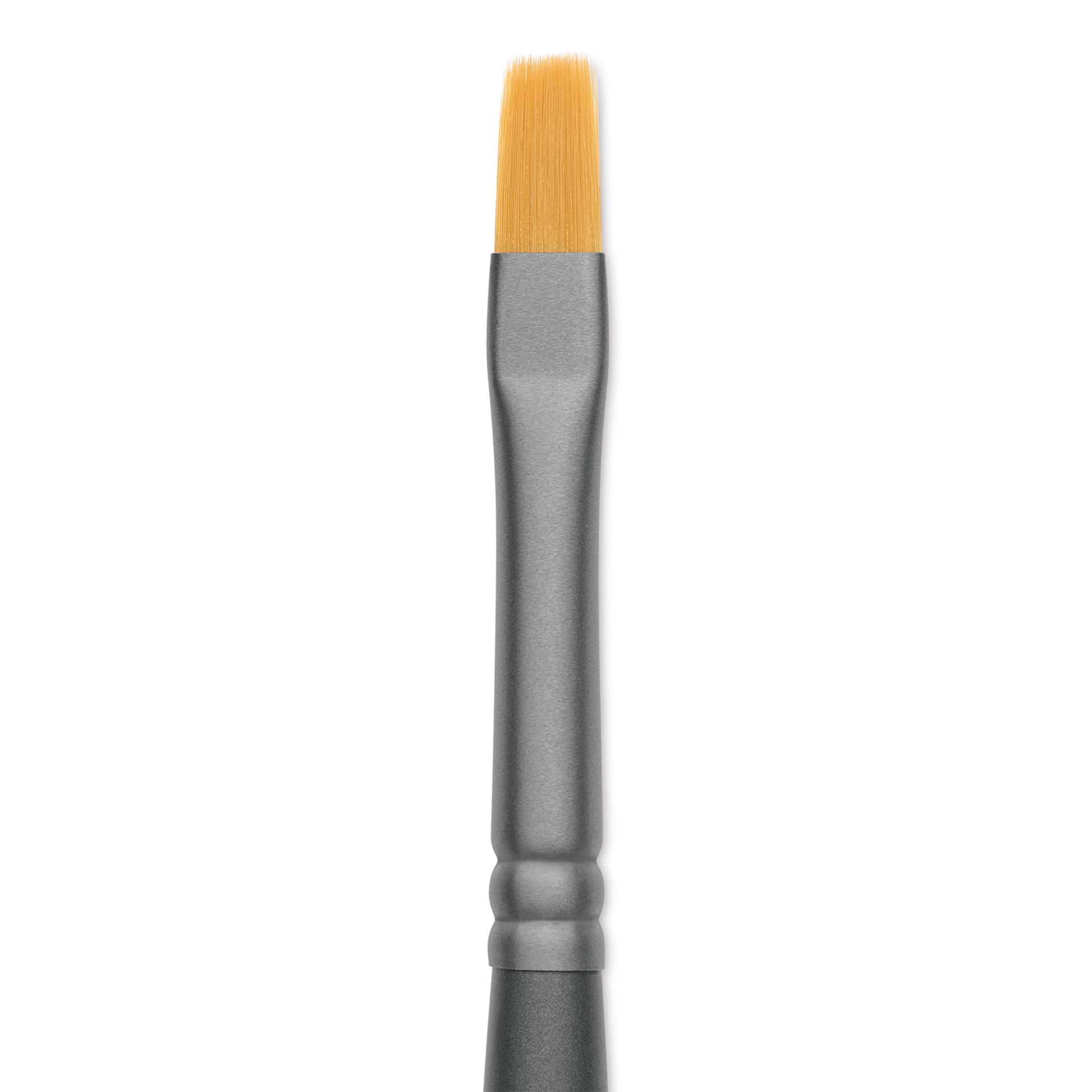 Vallejo Synthetic Golden Toray Hobby Brush - Effects Flat, Size 6, close up