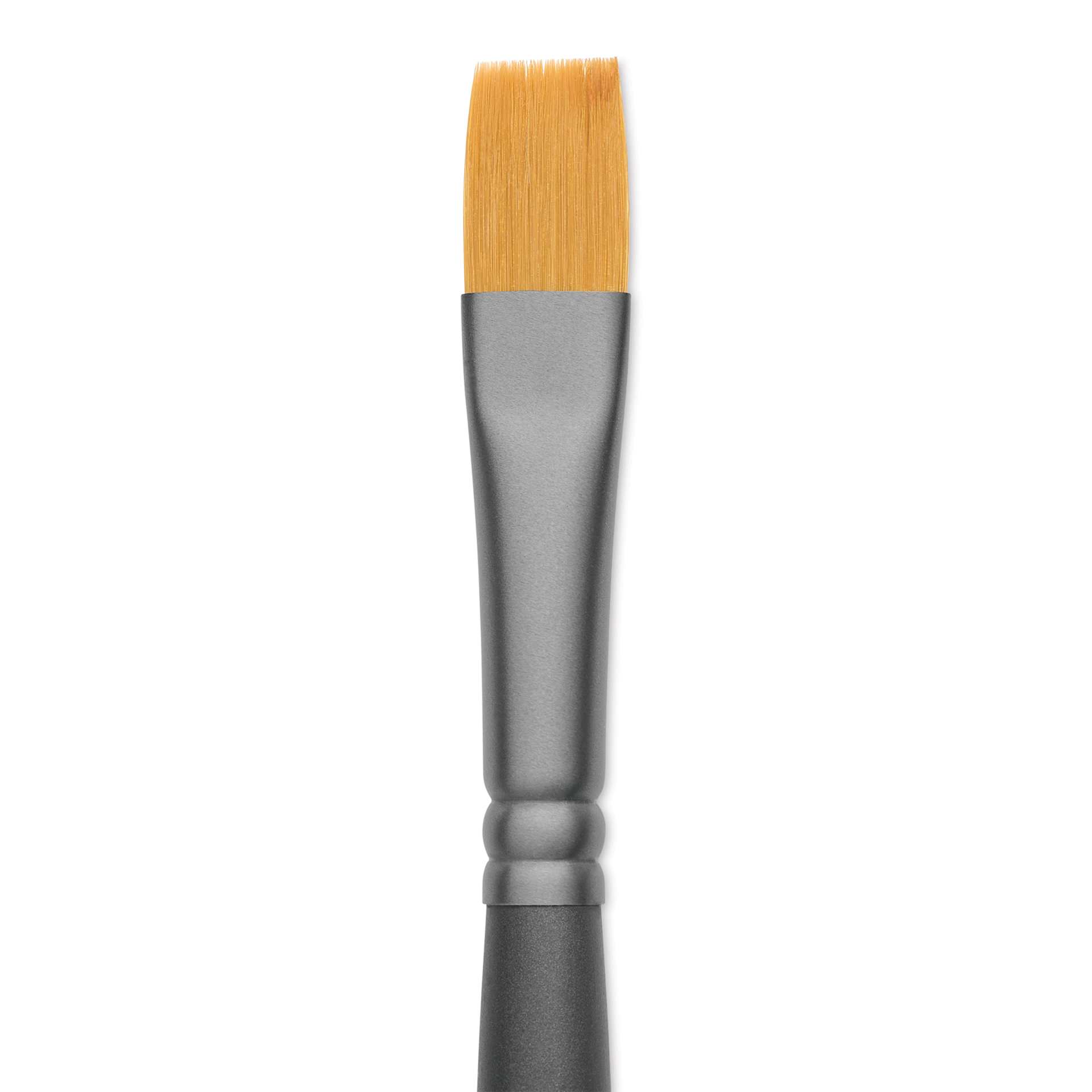 Vallejo Synthetic Golden Toray Hobby Brush - Effects Flat, Size 10, close up
