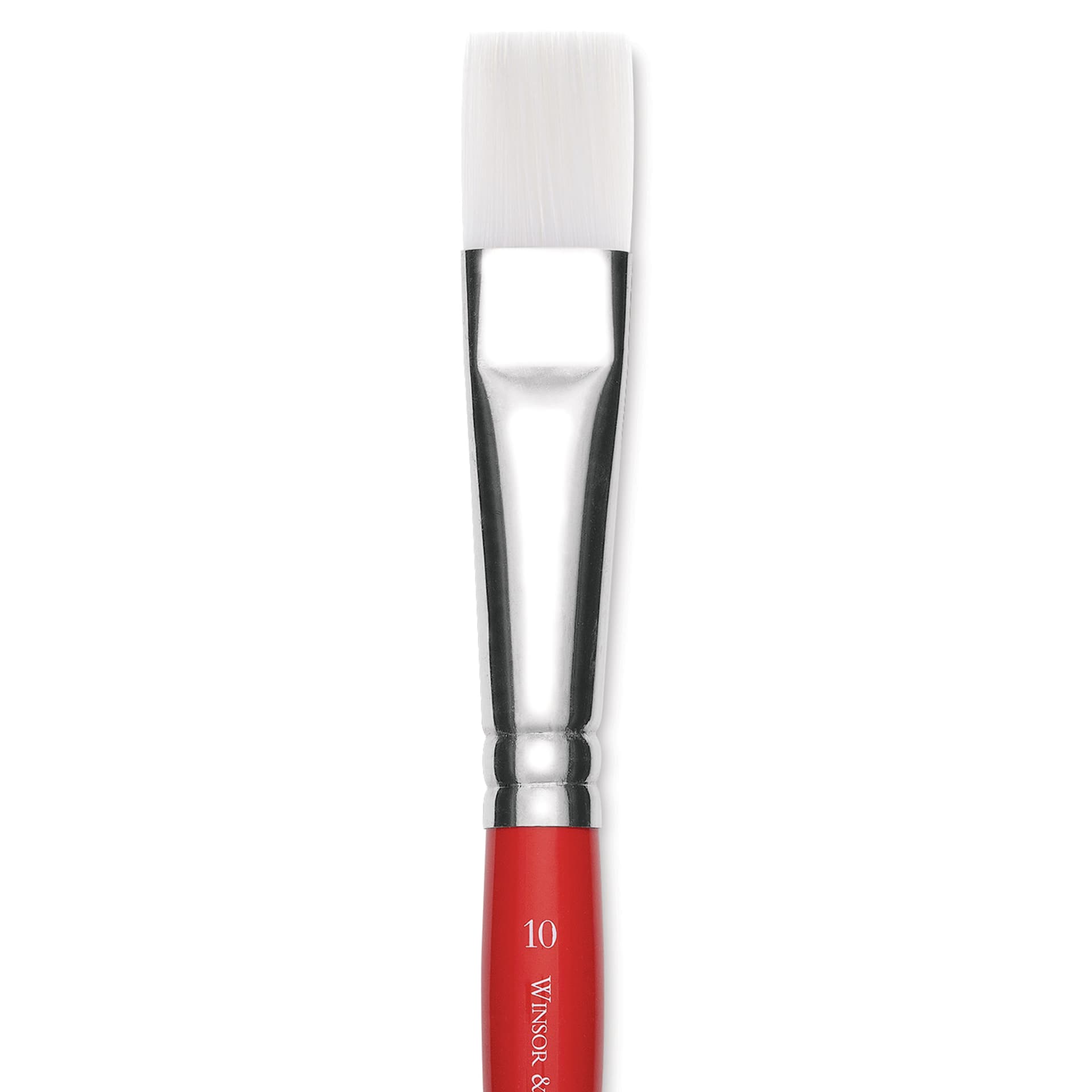 Winsor & Newton University Brush - Flat, Size 10, Short Handle
