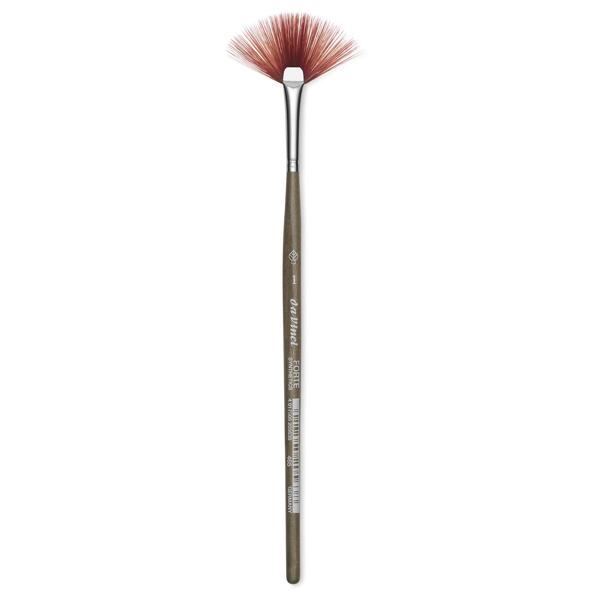 Da Vinci Forte Synthetic Brush - Fan, Short Handle, Size 1