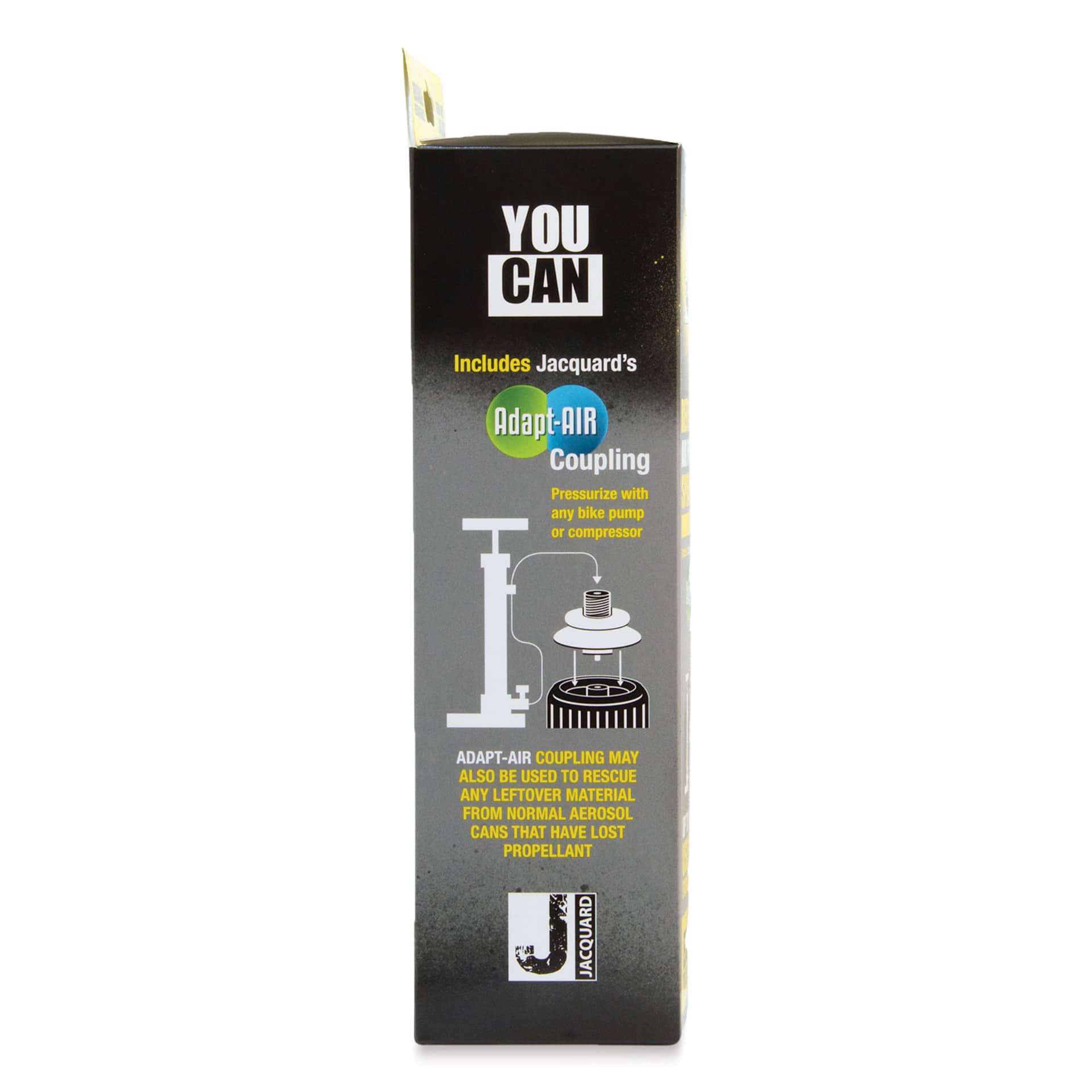 Right side of box for Jacquard YouCan Refillable Air Powered Spray Can