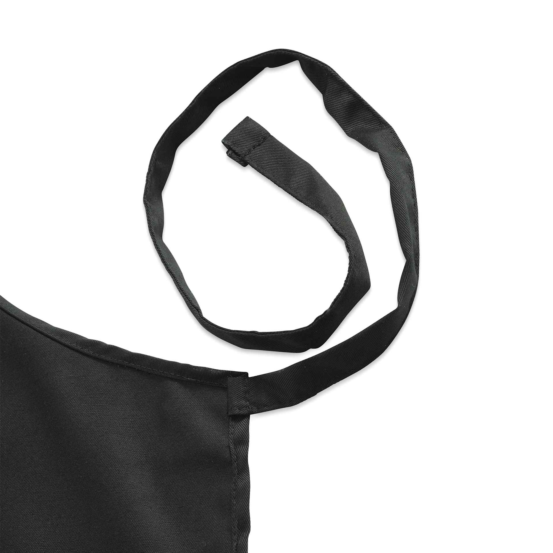 Blick Classic Black Apron (close-up of tie strap)