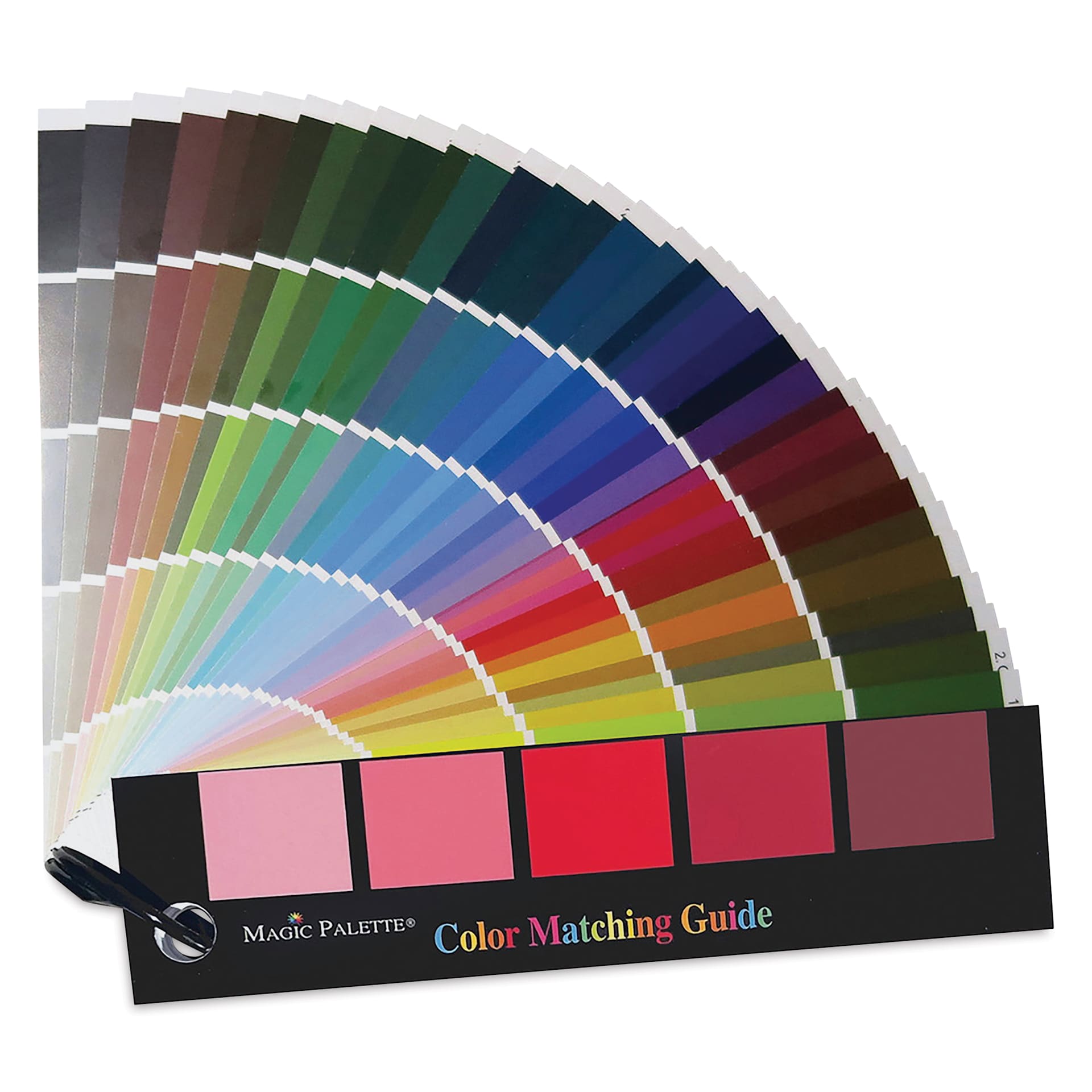 Magic Palette Color Matching Guide - 36 Colors, fanned out