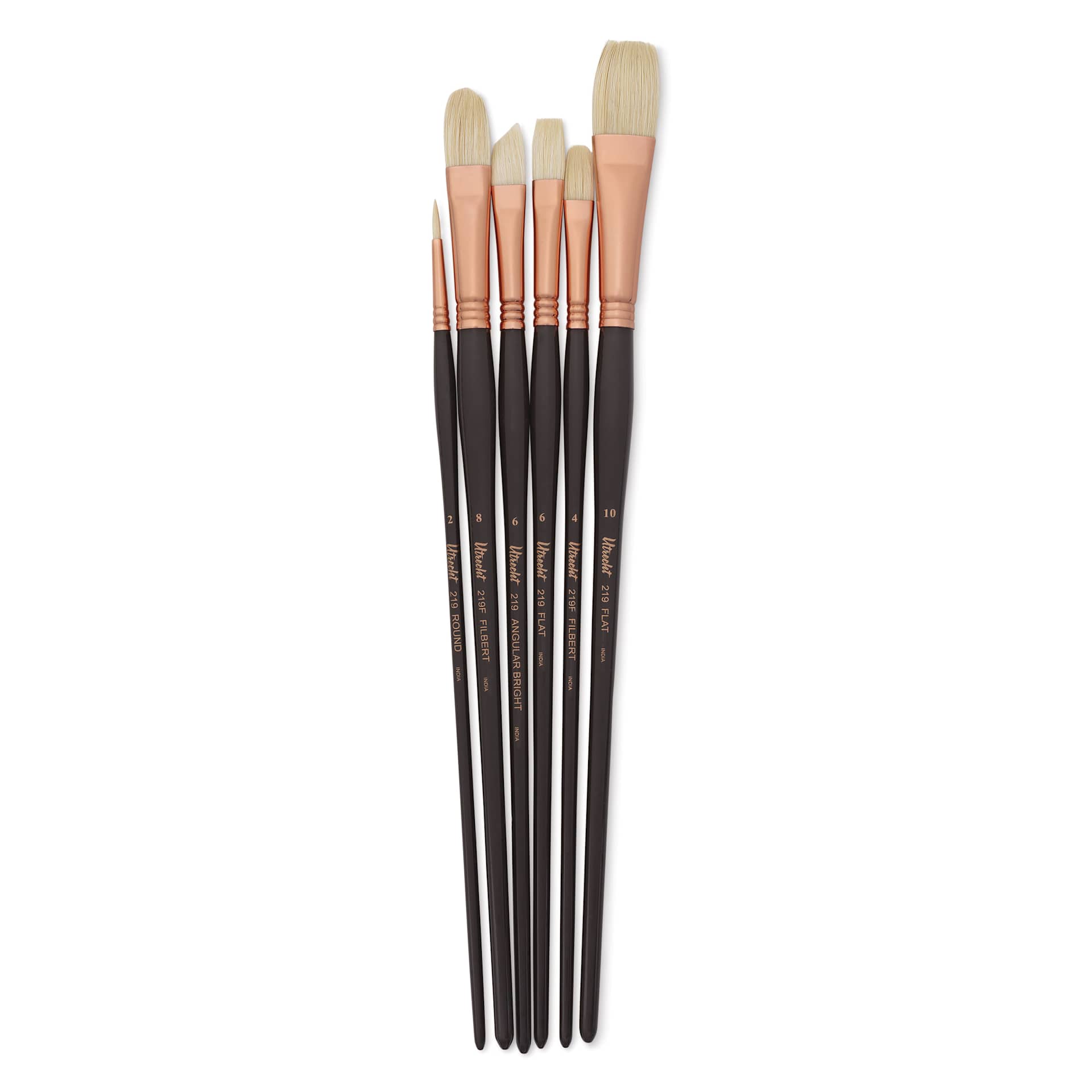 Utrecht Series 219 Soft Bristle Brush Set - out of packaging Utrecht Series 219 Soft Bristle Brush Set - out of packaging