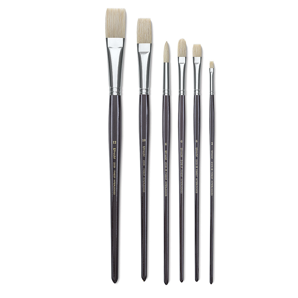 Utrecht Natural Chungking Pure Bristle Brushes Utrecht Natural Chungking Pure Bristle Brushes