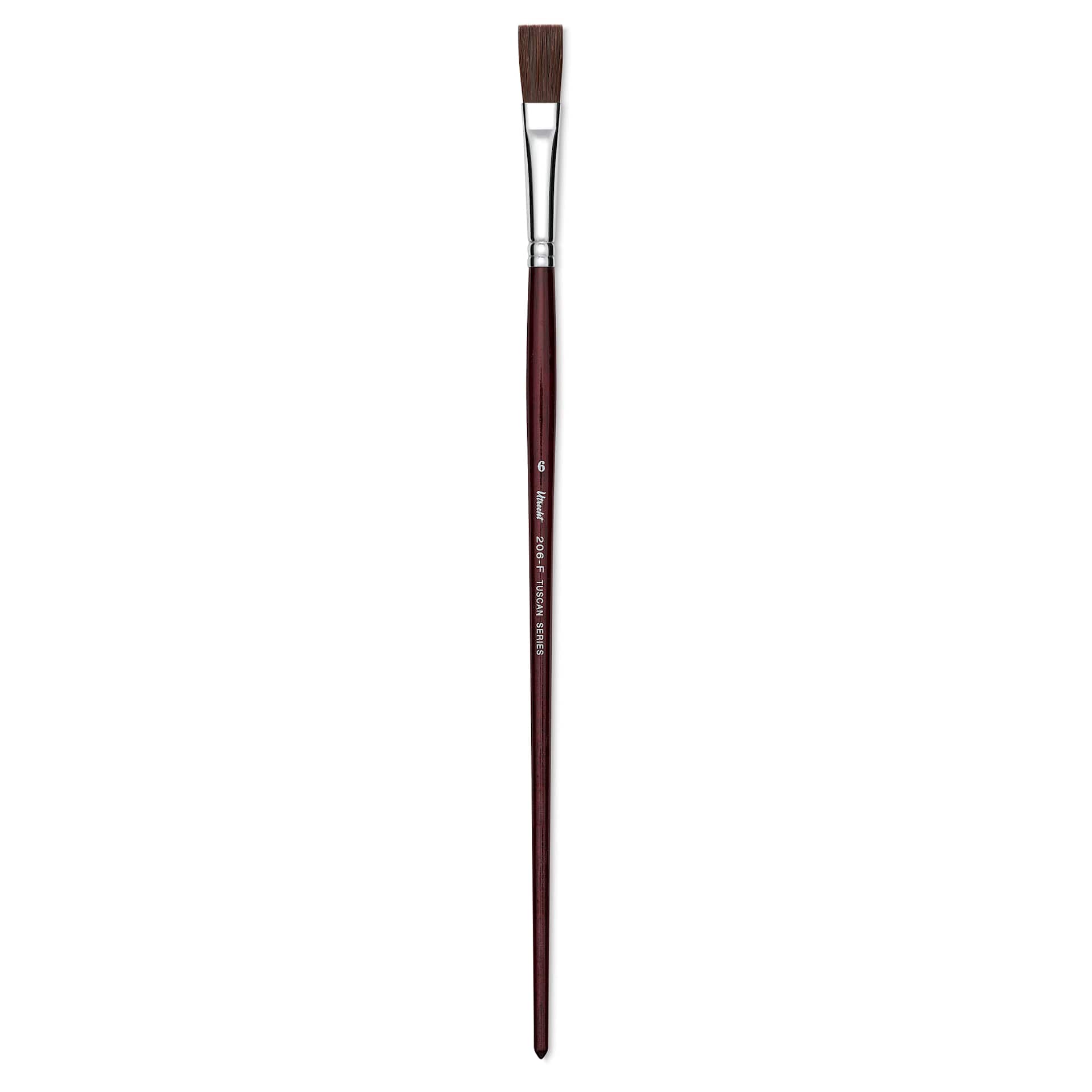 Utrecht Tuscan Synthetic Angle - Size 6, Long Handle