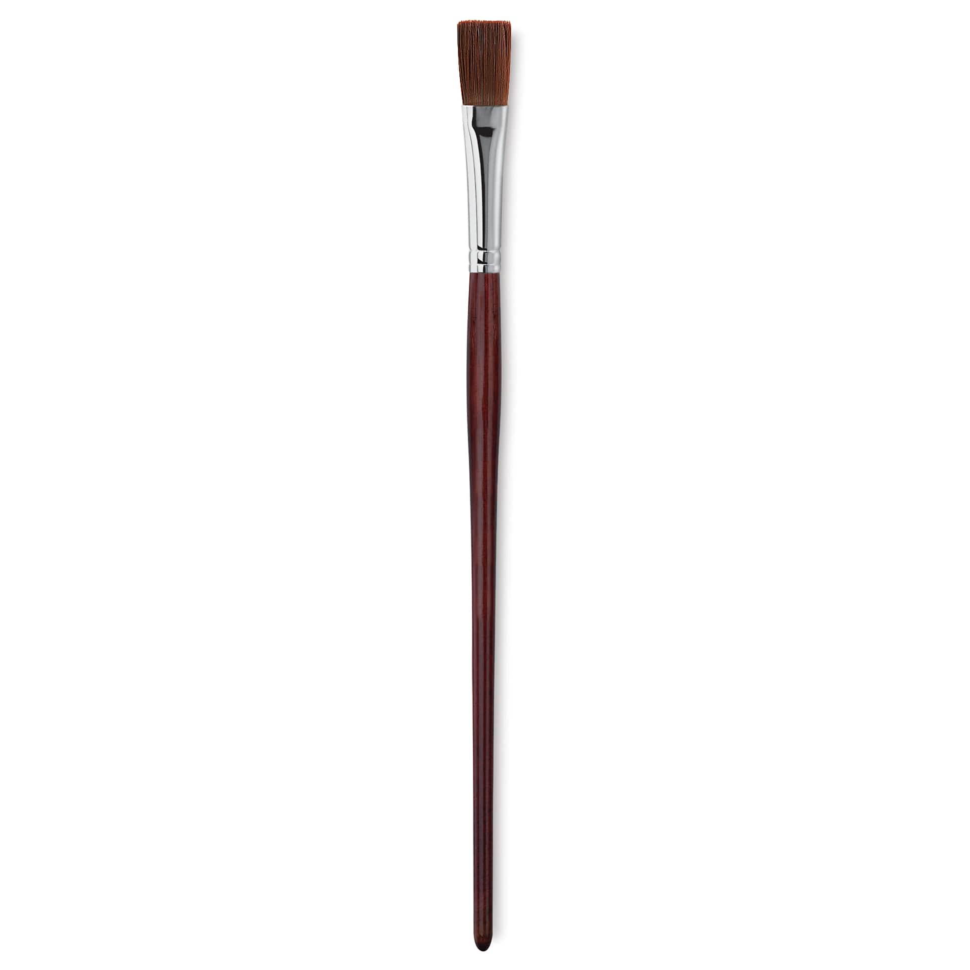 Utrecht Tuscan Synthetic Flat - Size 6, Long Handle