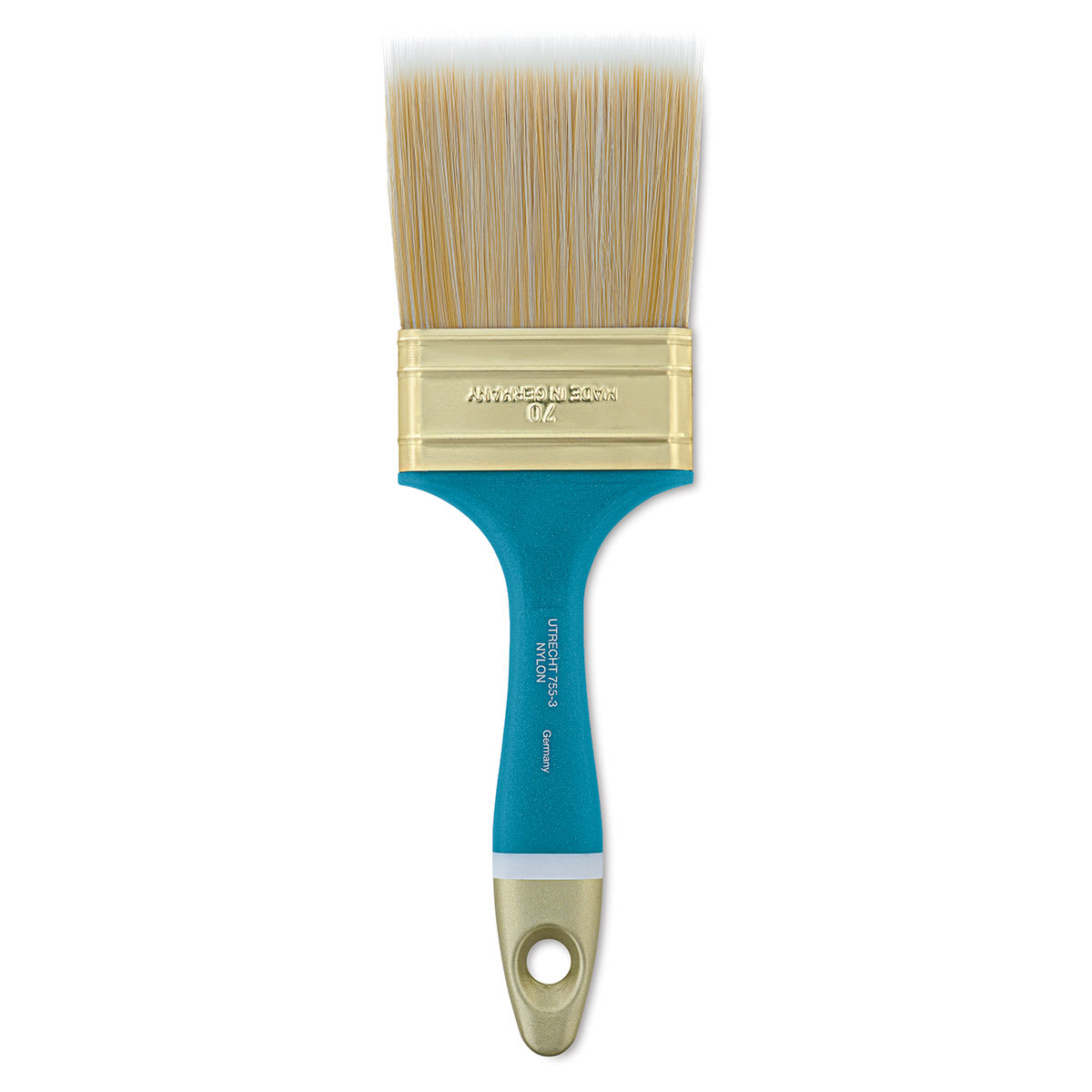 Utrecht Series 755 Nylon Gesso Brush - Size 70 brush shown upright Utrecht Series 755 Nylon Gesso Brush - Size 70 brush shown upright