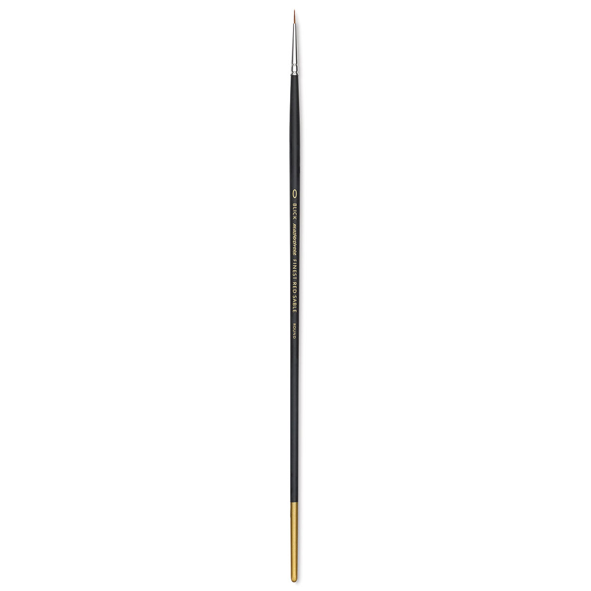 Blick Masterstroke Finest Red Sable Brush - Round, Size 0, Long Handle