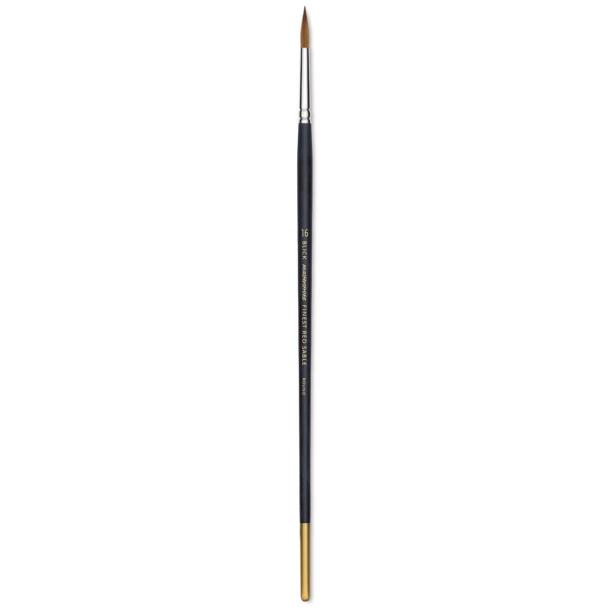 Blick Masterstroke Finest Red Sable Brush - Round, Size 16, Long Handle