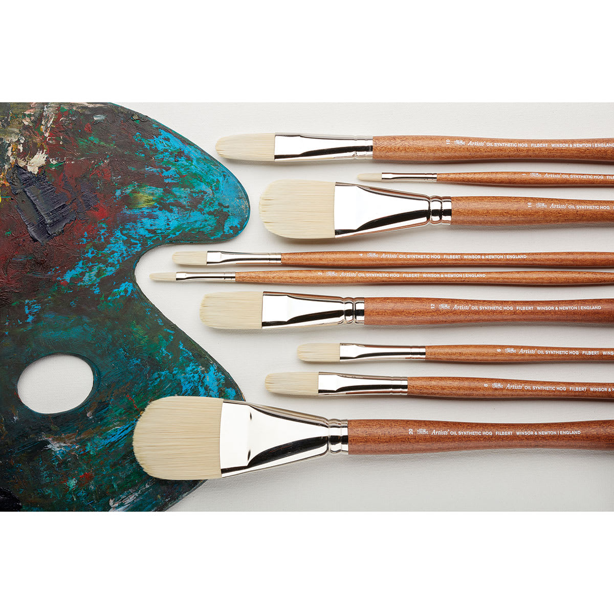 Winsor & Newton Artists' Oil Synthetic Hog Brushes Winsor & Newton Artists' Oil Synthetic Hog Brushes