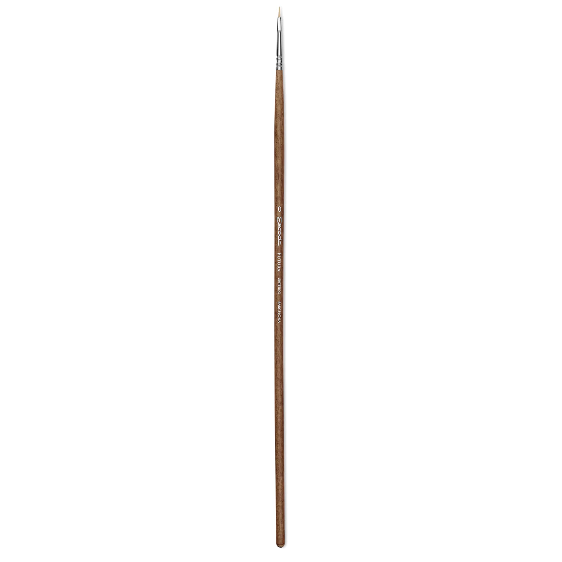 Escoda Futura Synthetic Bristle Brush - Series 5420, Bright, Size 0, Long Handle