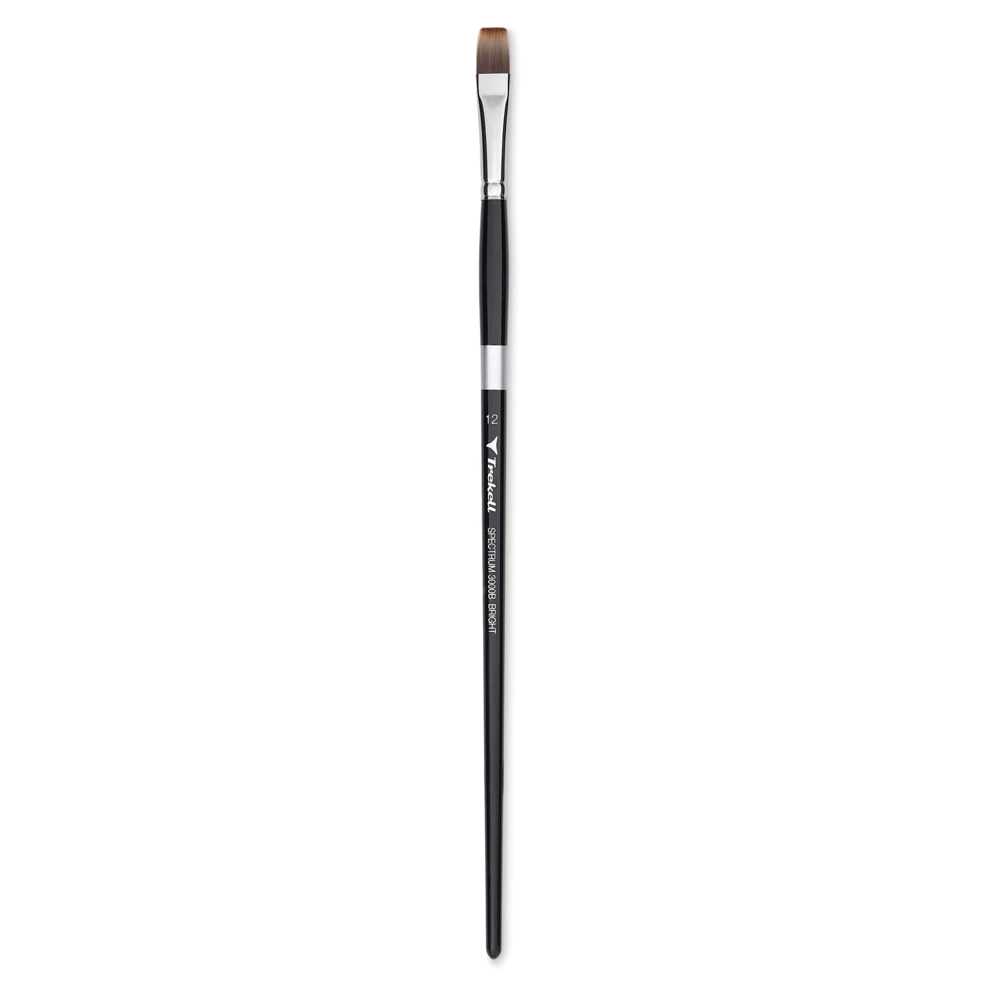 Trekell Spectrum Brush - Bright, Long Handle, Size 12