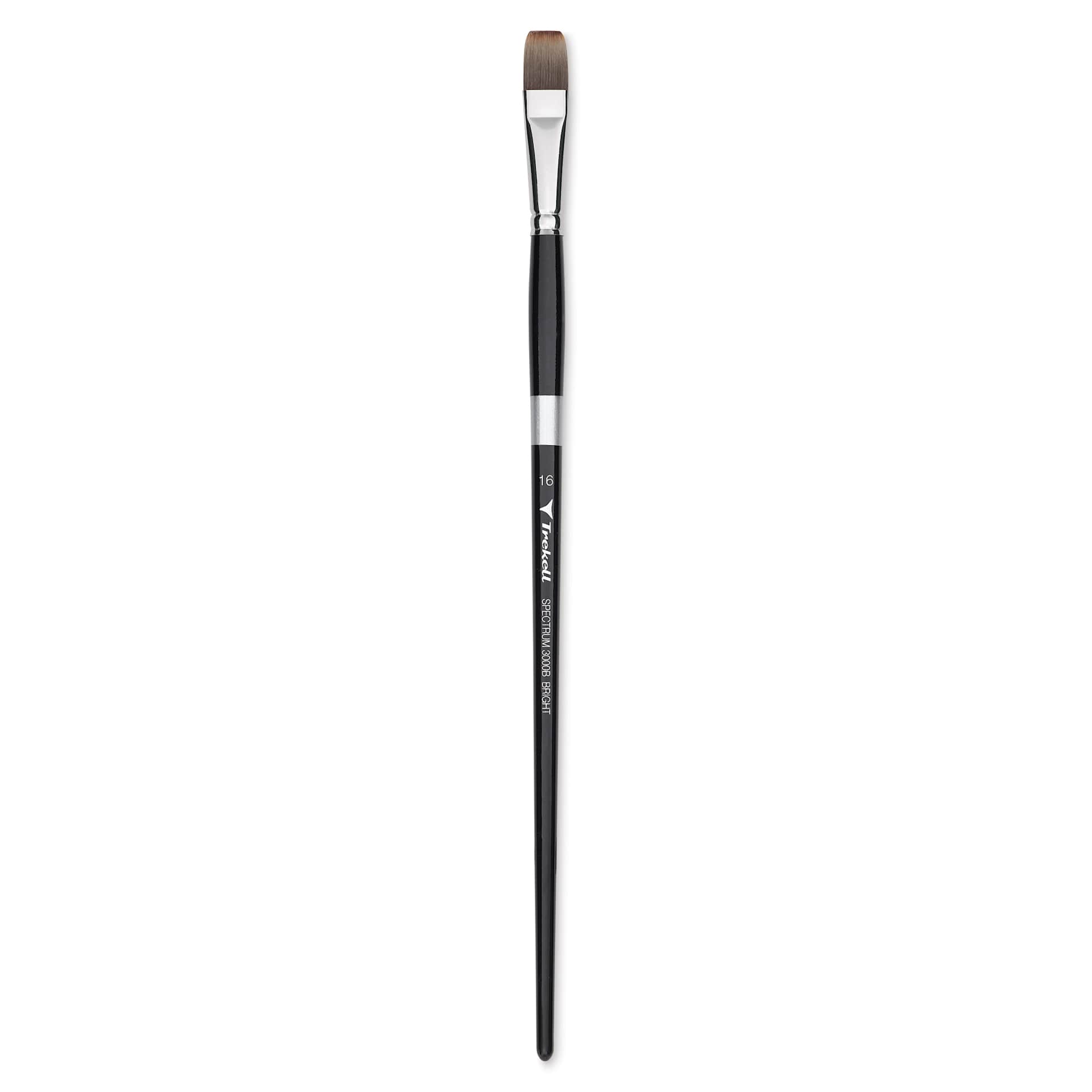 Trekell Spectrum Brush - Bright, Long Handle, Size 16