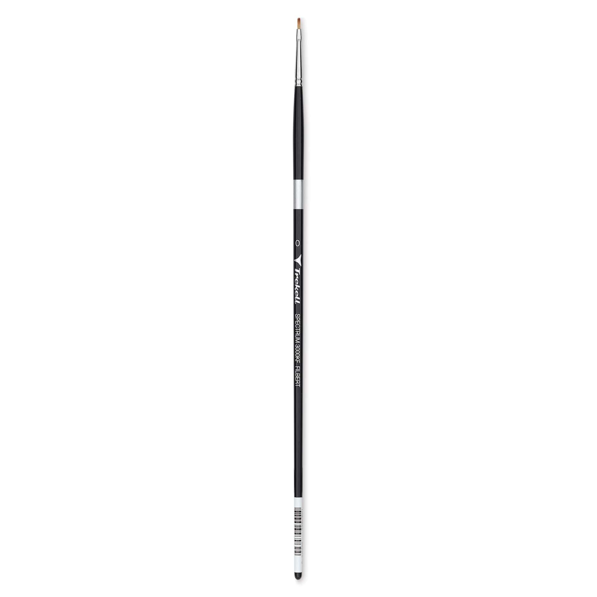 Trekell Spectrum Brush - Filbert, Long Handle, Size 0