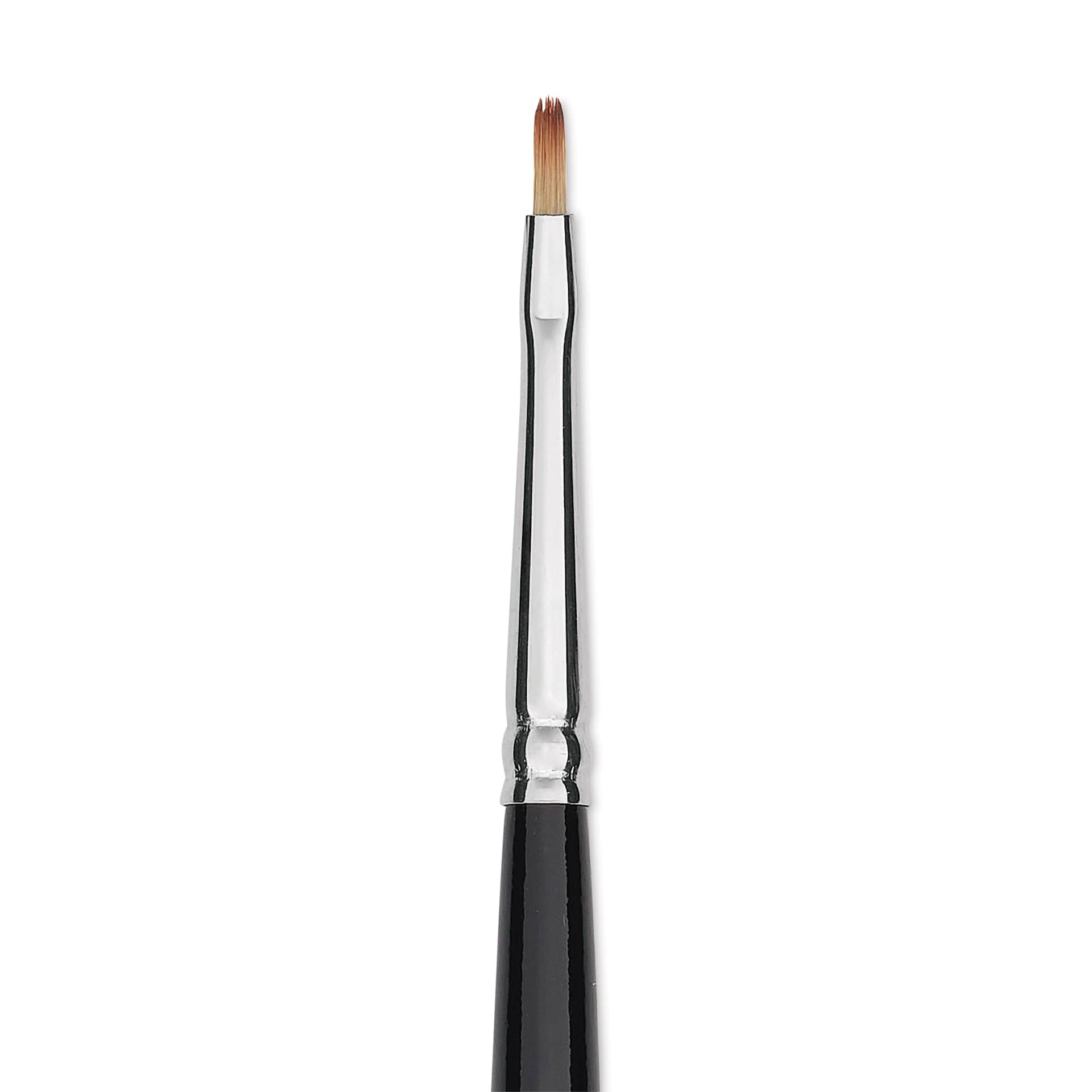 Trekell Spectrum Brush - Filbert, Long Handle, Size 0, close up