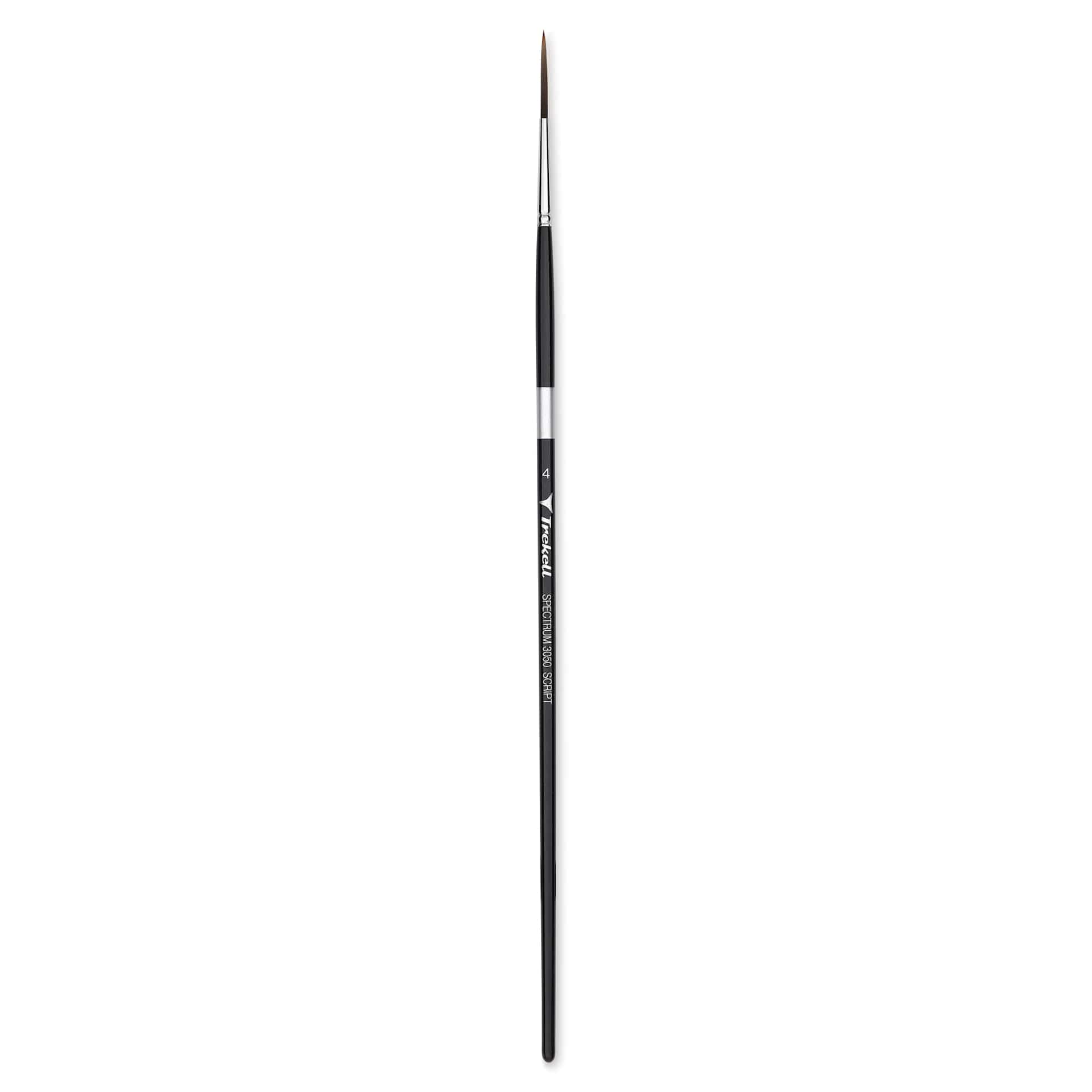 Trekell Spectrum Brush - Script Liner, Long Handle, Size 4