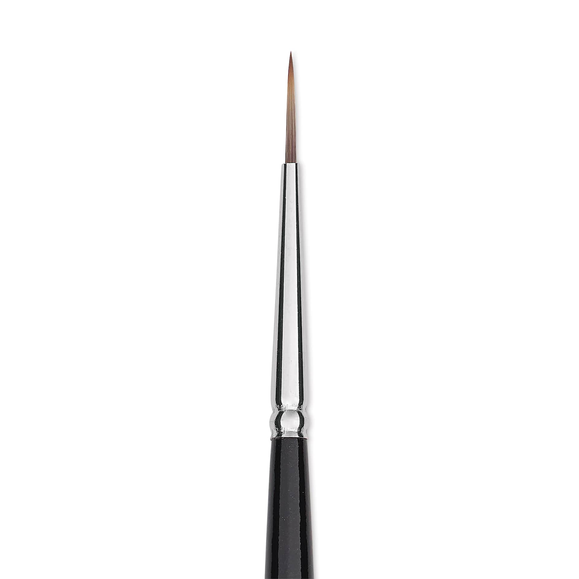 Trekell Spectrum Brush - Liner, Long Handle, Size 0, close up