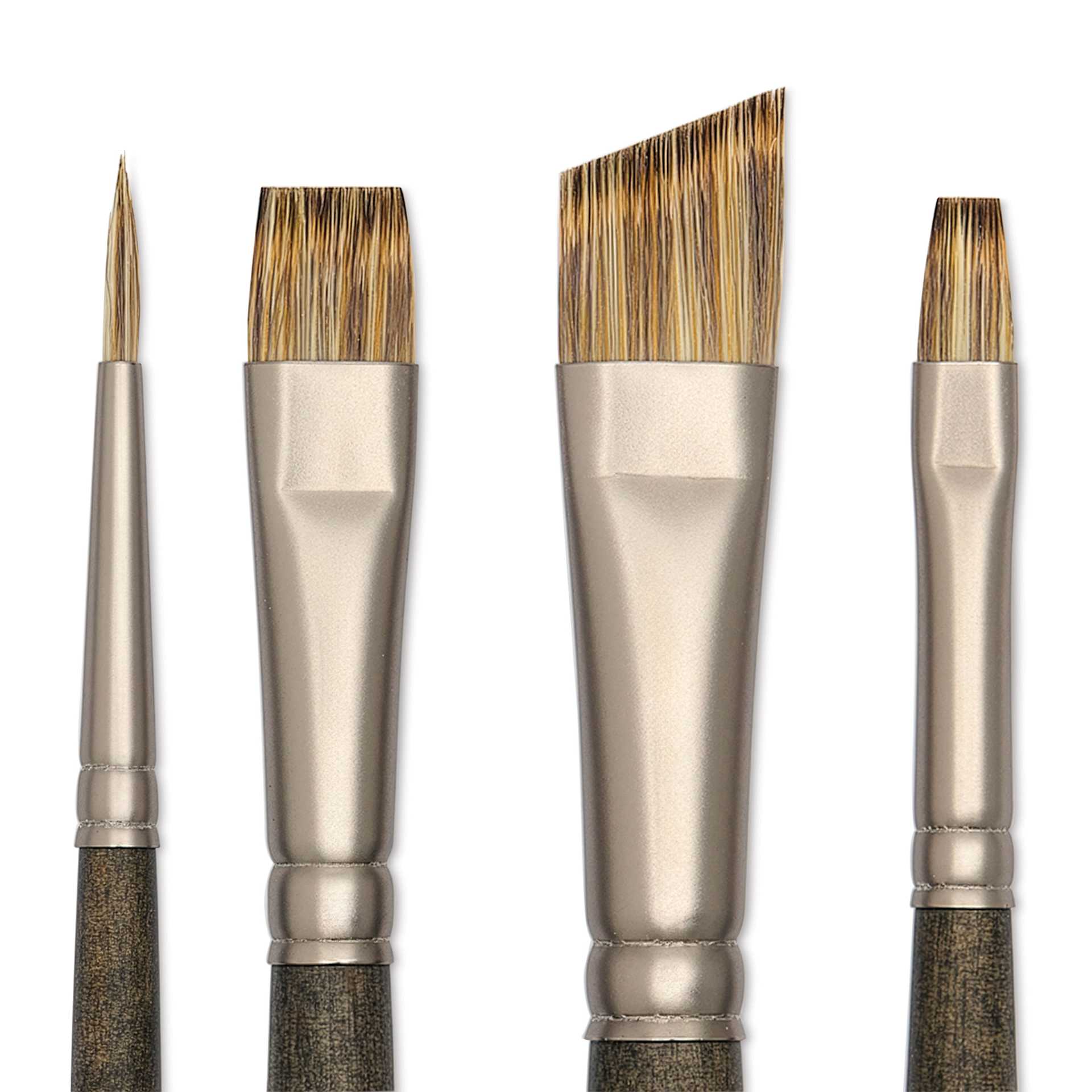 Princeton Pro Series 6000 Brushes - Blick Exclusive! Set of 4, close up