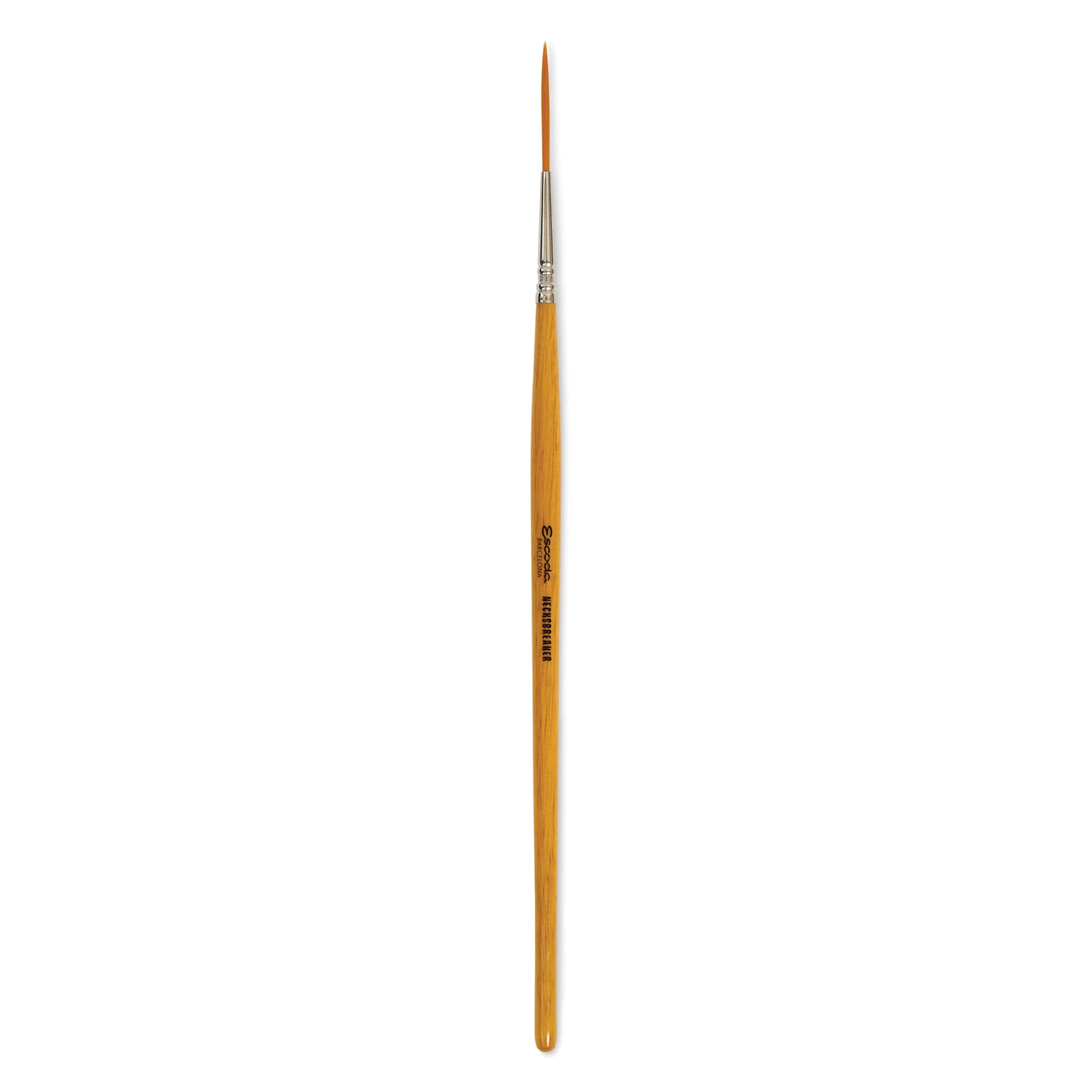 Escoda Necksbreaker Toray Gold Synthetic Pinstriping Brush - Detail Round, Long Handle, Size 1 Escoda Necksbreaker Toray Gold Synthetic Pinstriping Brush - Detail Round, Long Handle, Size 1