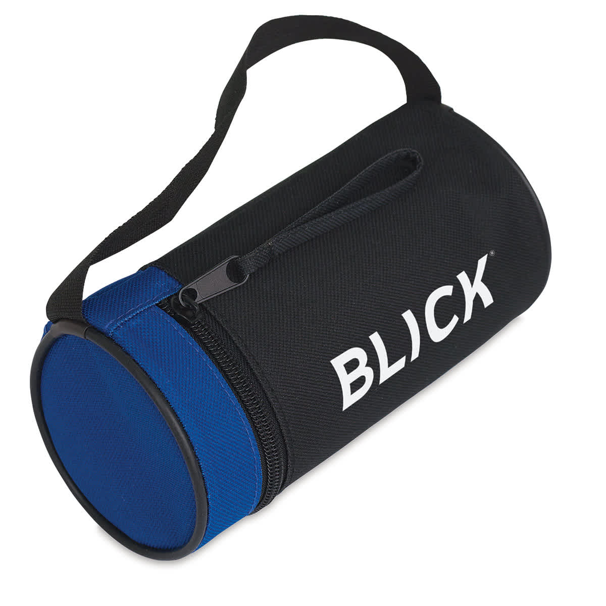 Blick Marker Case - Angled view showing carry loop and zipper closure