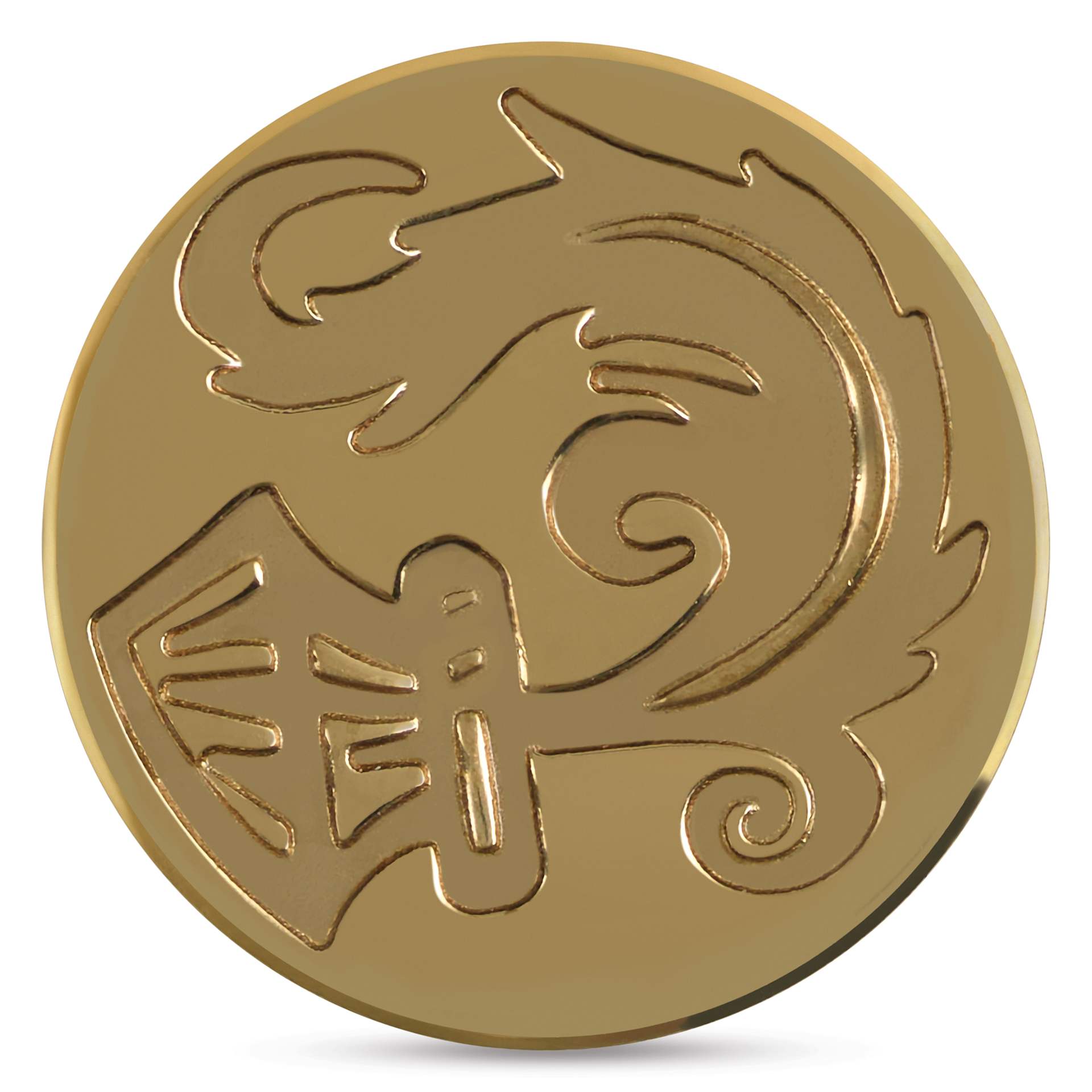 Manuscript Small Sealing Coin - Quill