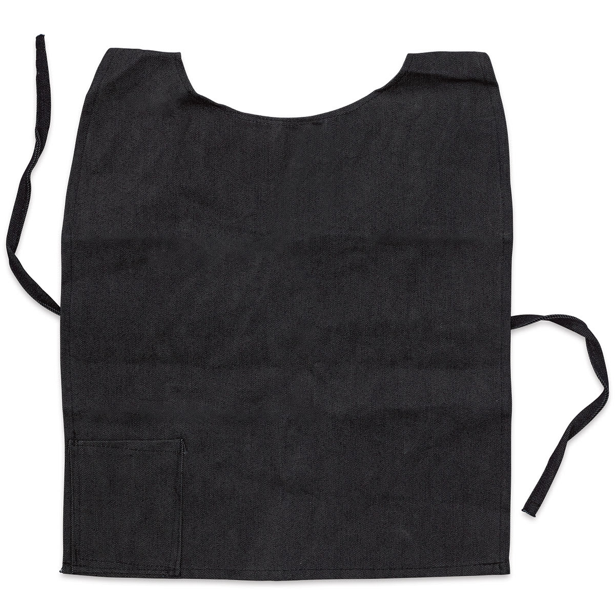 Children's Art Apron -Top view of apron for Ages 6-11 showing ties