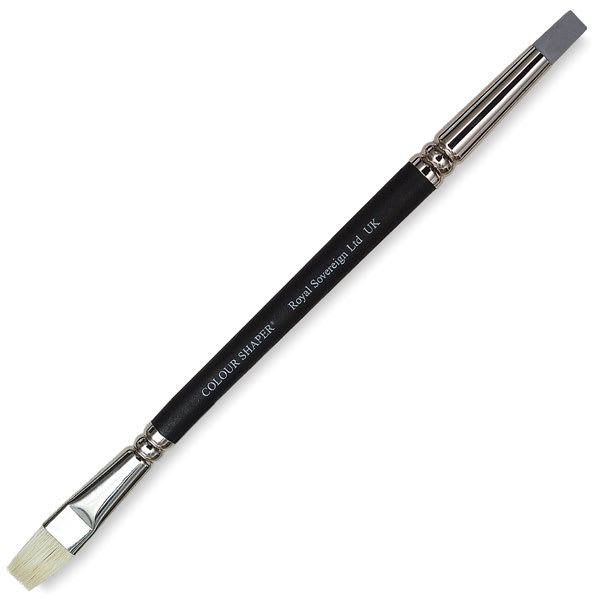 Oil Colour Shaper - Angled view showing Bright and Flat ends