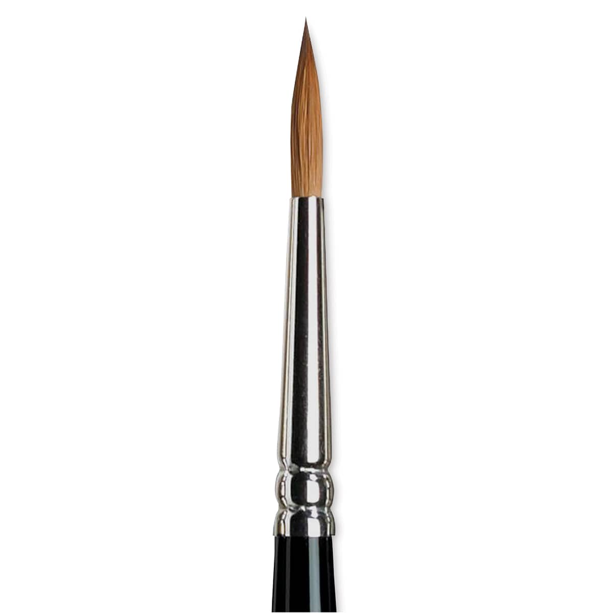 Winsor & Newton Series 7 Kolinsky Sable Brush - Pointed Round, Size 4 close-up