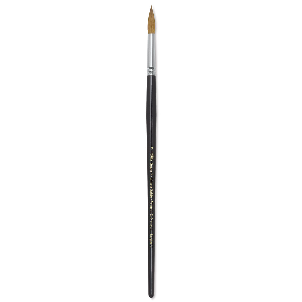 Winsor & Newton Series 7 Kolinsky Sable Brush - Pointed Round, Size 9