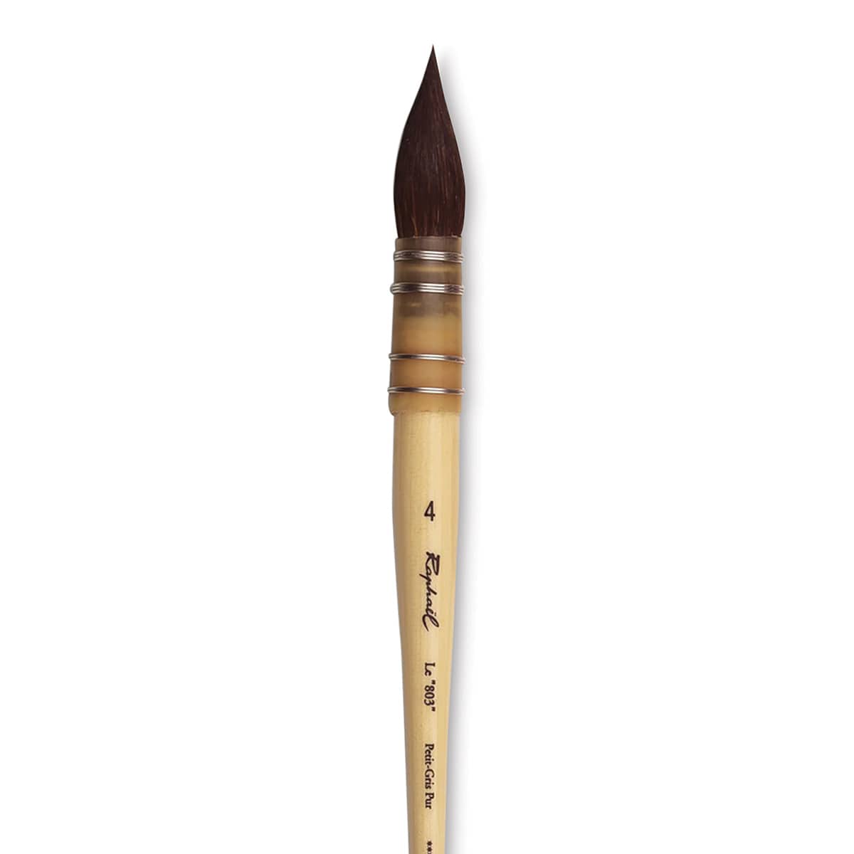 Raphaël Kazan Squirrel Quill Mop Brush - Mop, Size 4
