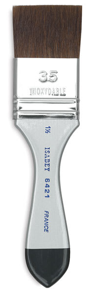 Isabey Squirrel Flat Wash - 1 1/2" wide brush upright
