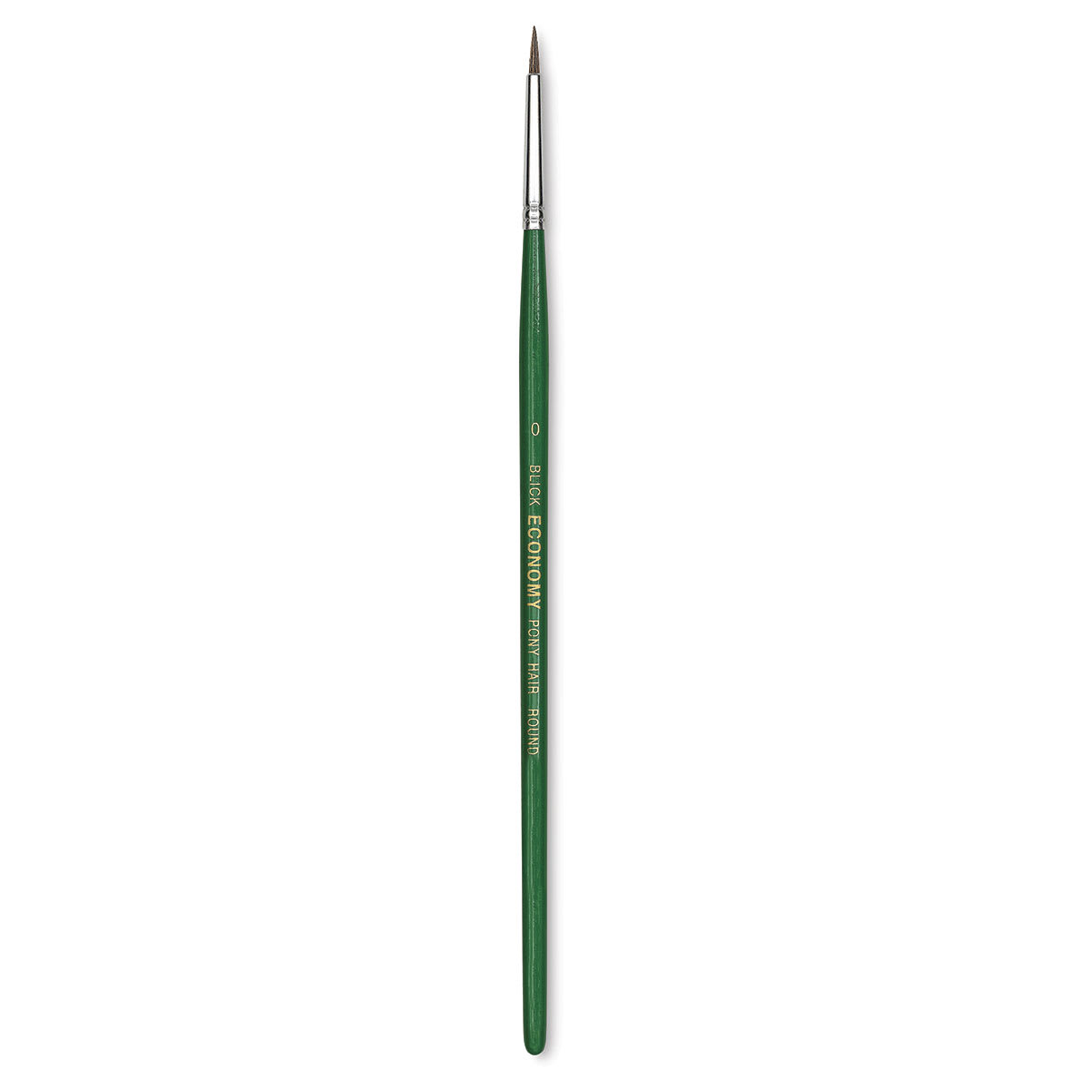 Blick Economy Pony Hair Brush - Round, Short Handle, Size 0