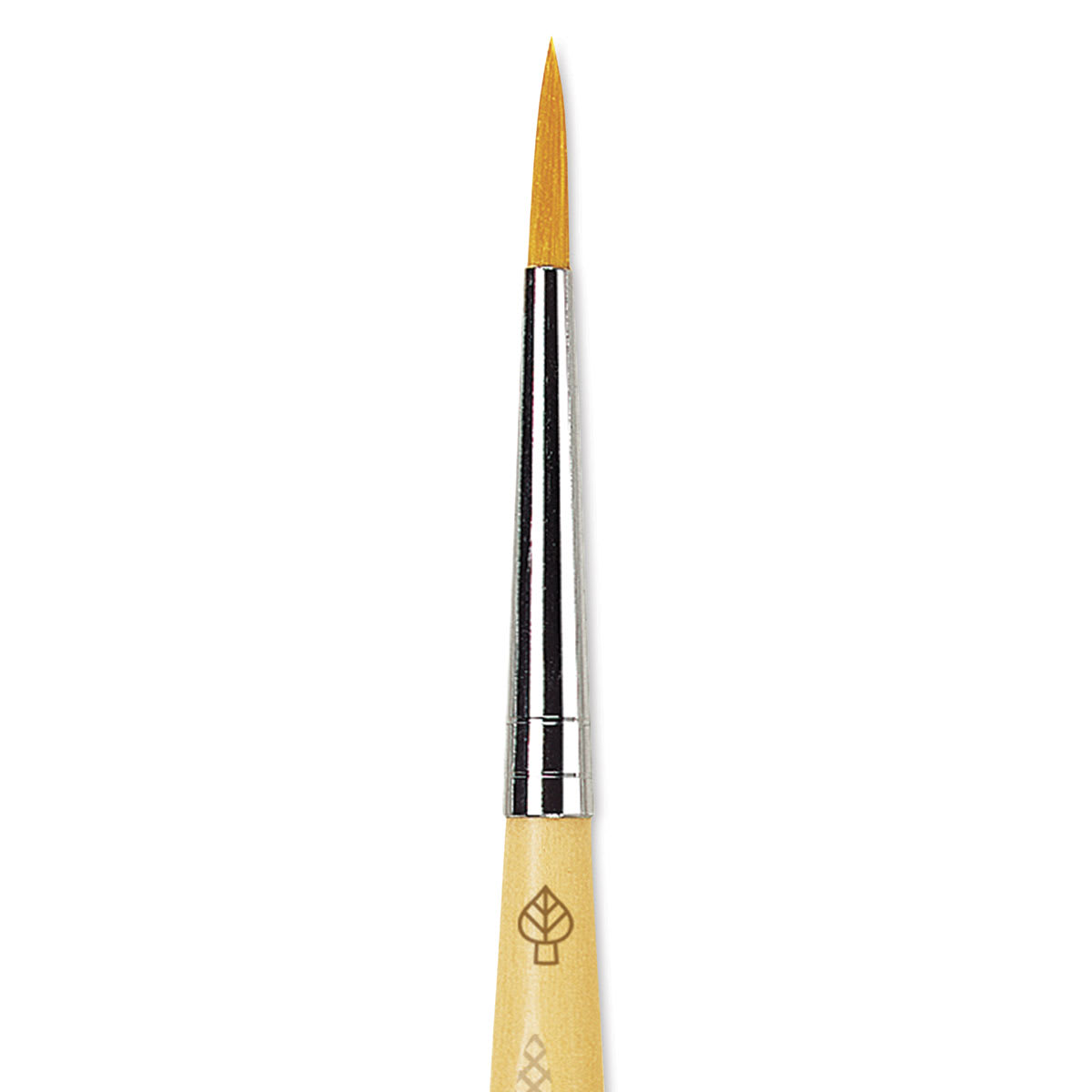 Da Vinci Junior Synthetic Brush - Round, Short Handle, Size 3 close-up