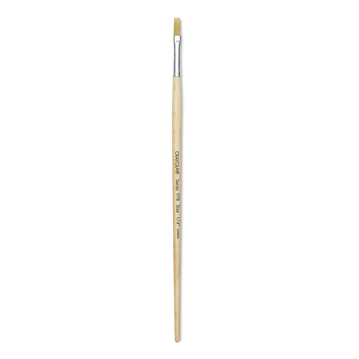 Crayola Nylon Easel Brush - Long Handle, 1/4